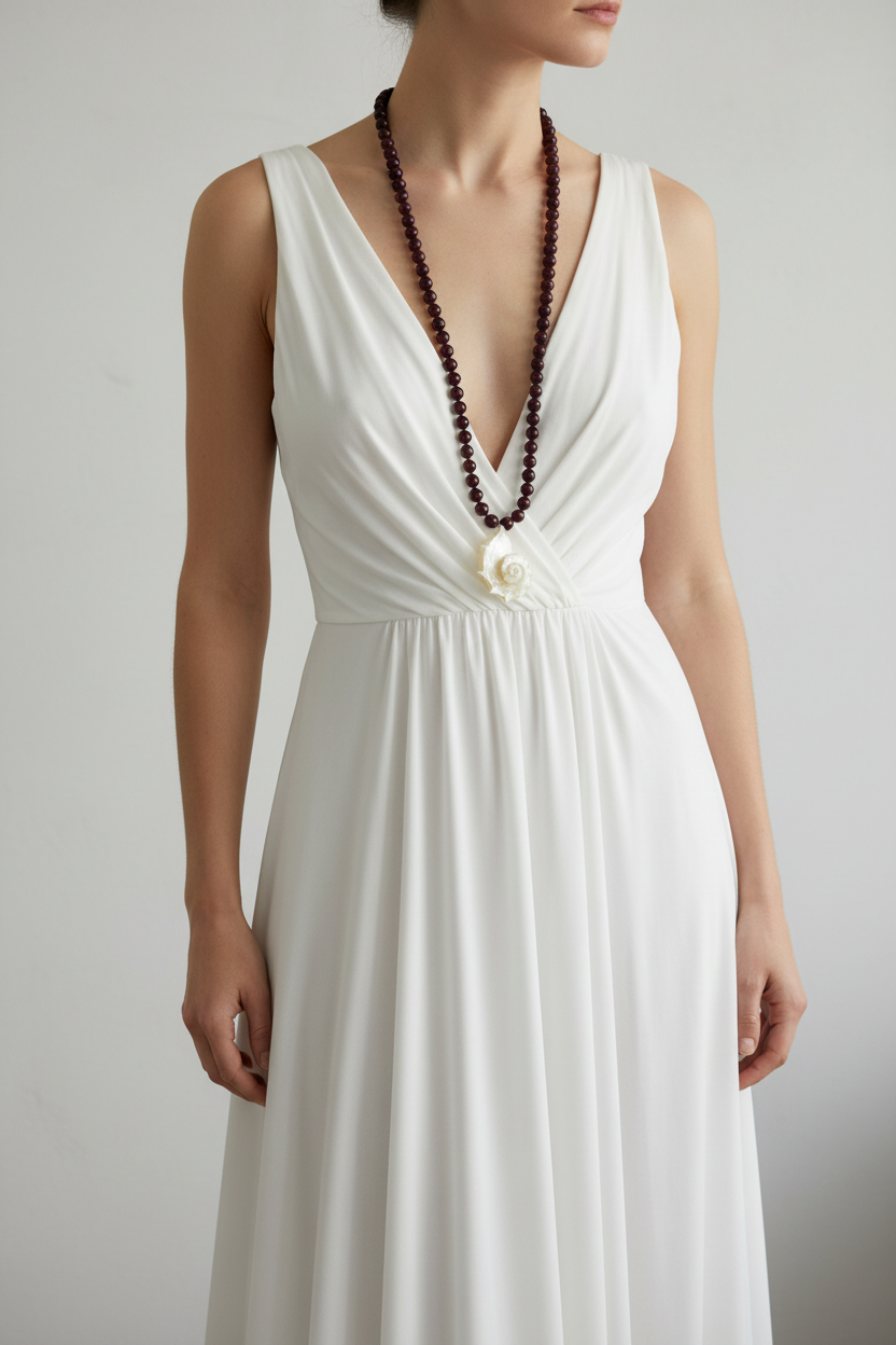 Sour Shell Long Necklace