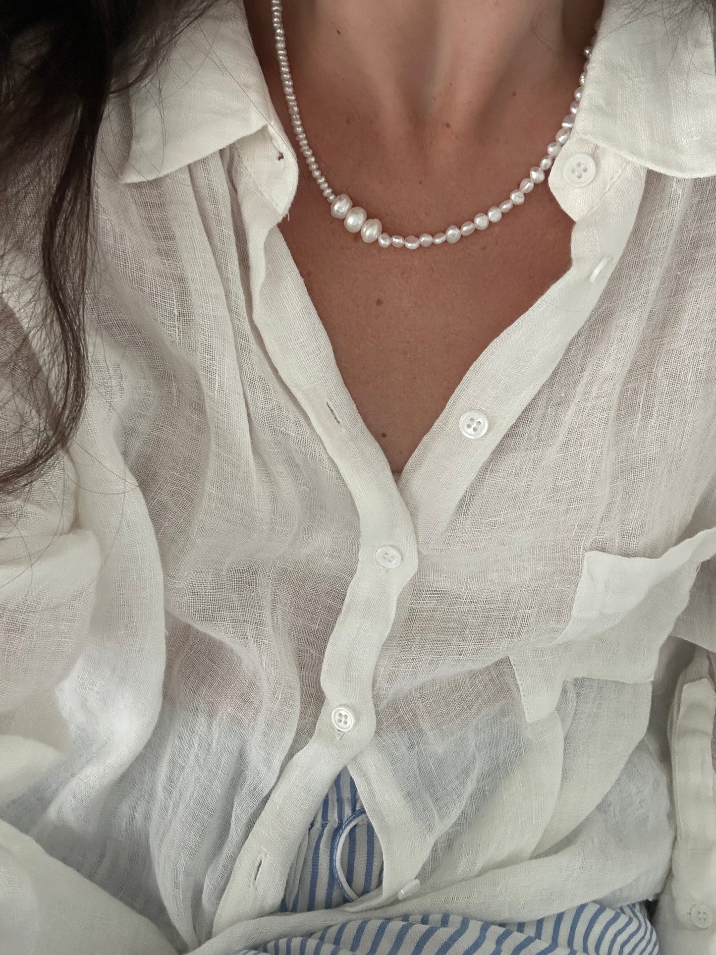 Chic Freshwater Pearl Necklace