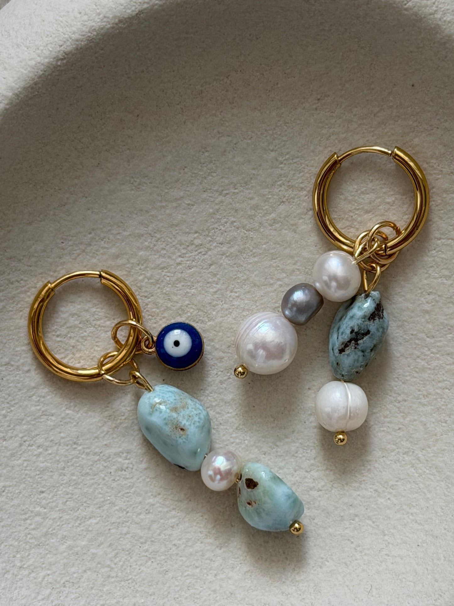 Blue Tone Earrings