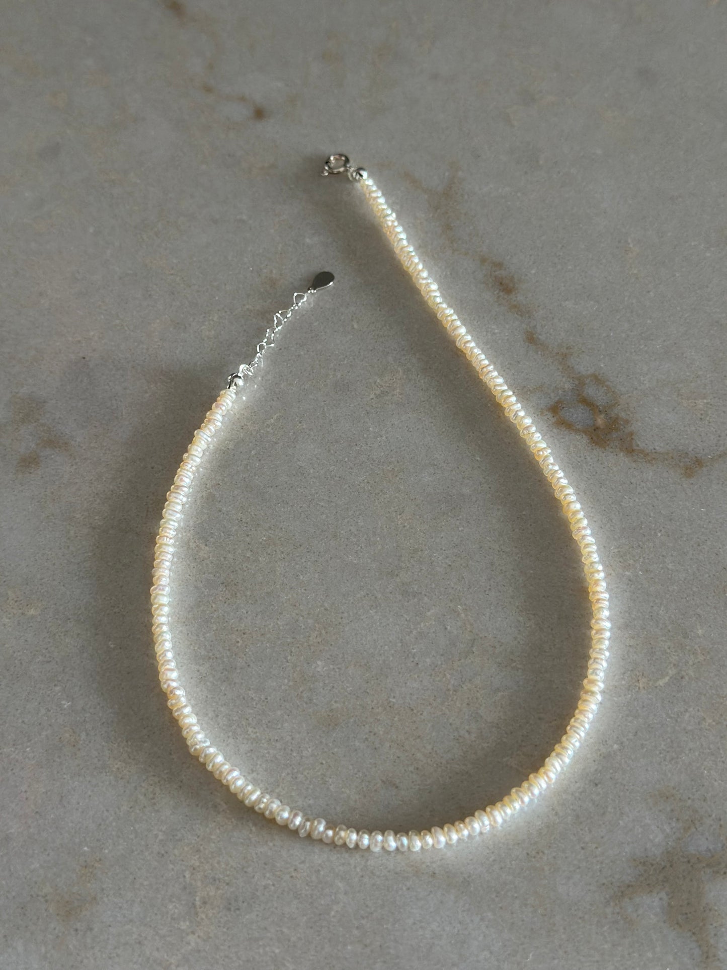 Delicate Baby Pearl Necklace