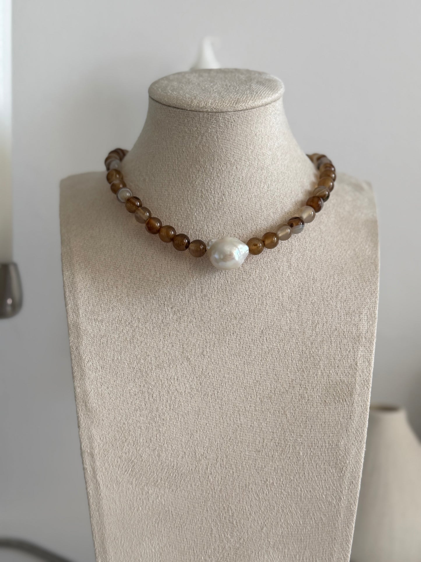 Cortado Baroque Pearl Necklace