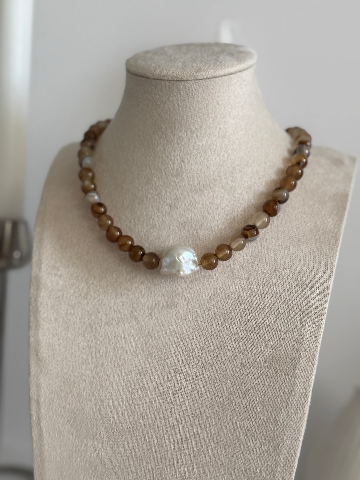 Cortado Baroque Pearl Necklace