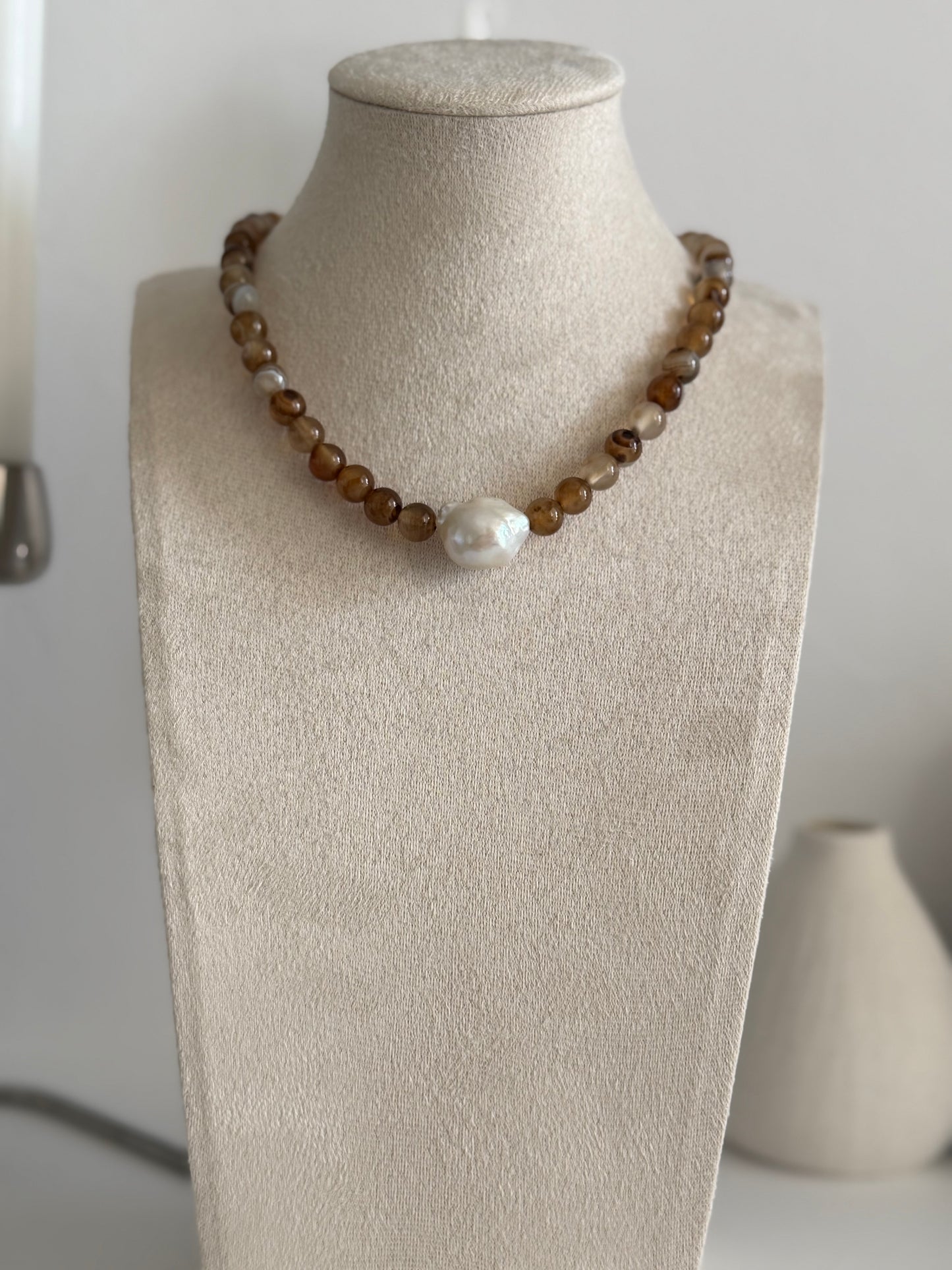 Cortado Baroque Pearl Necklace