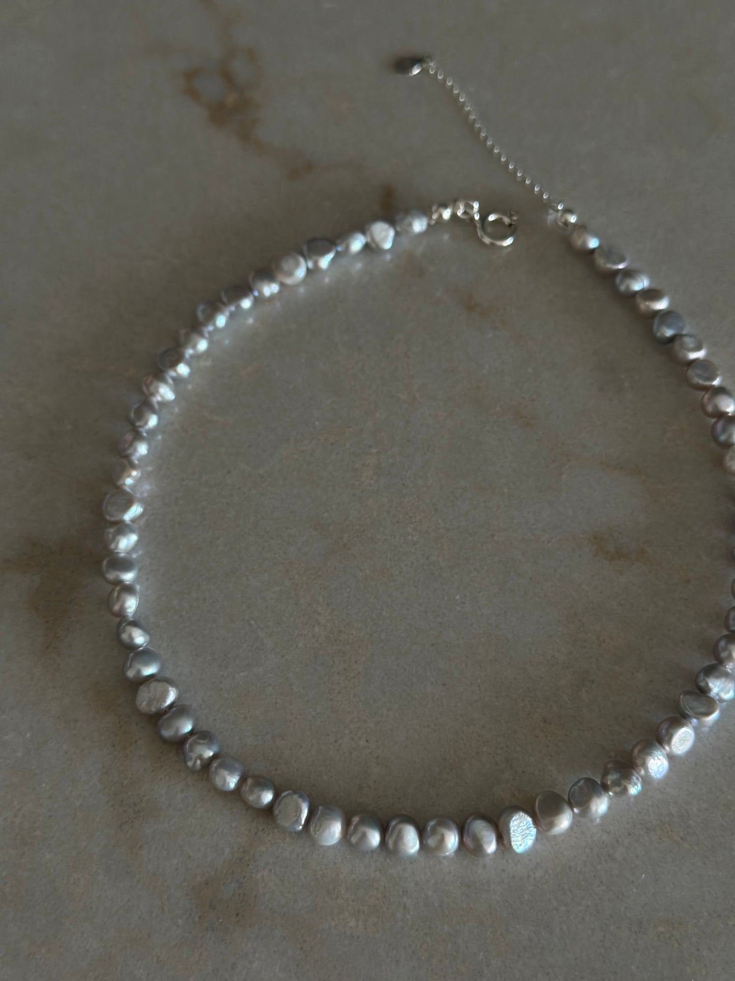 Perfectly Imperfect Pearl Necklace