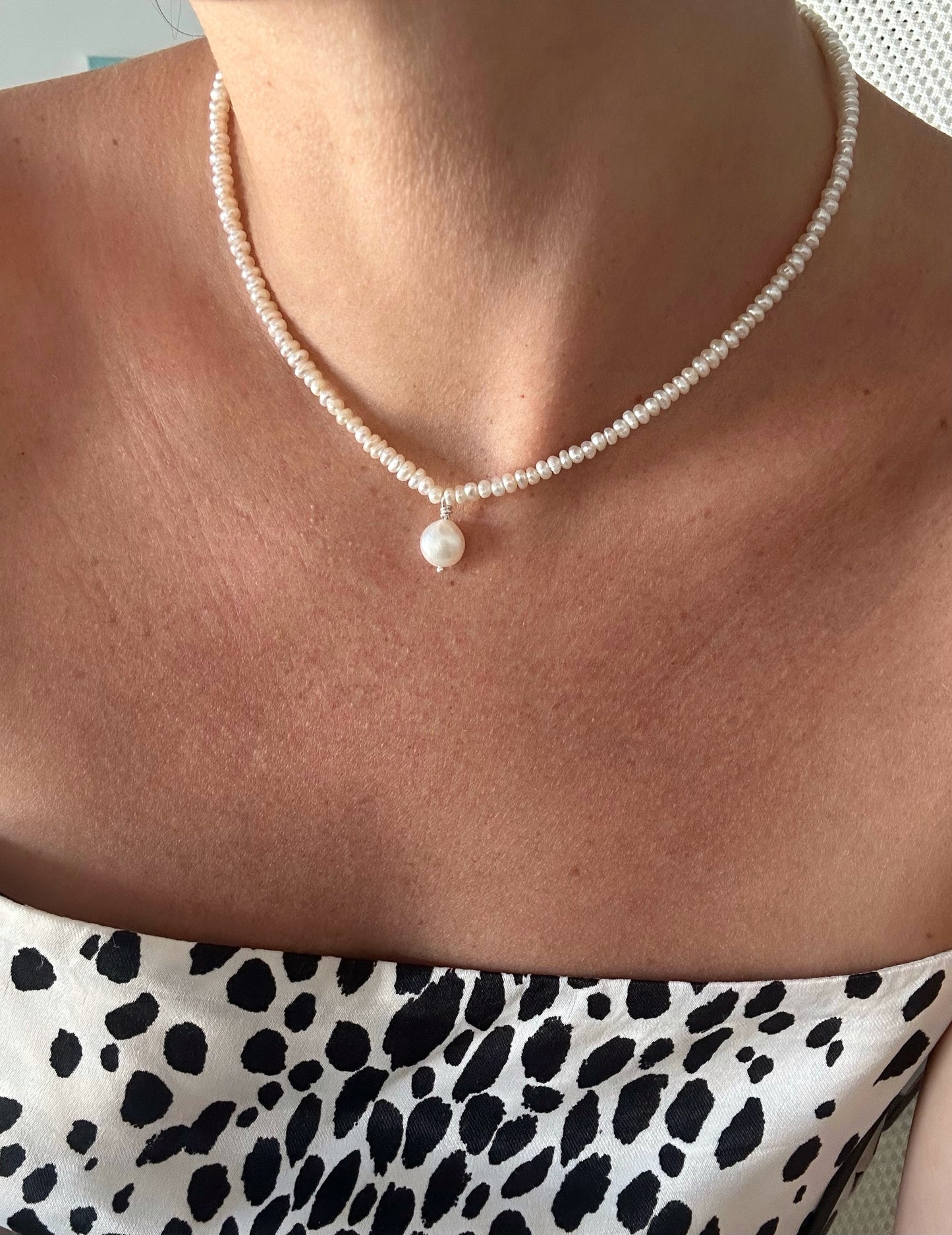 Soft Baby Pearl Necklace
