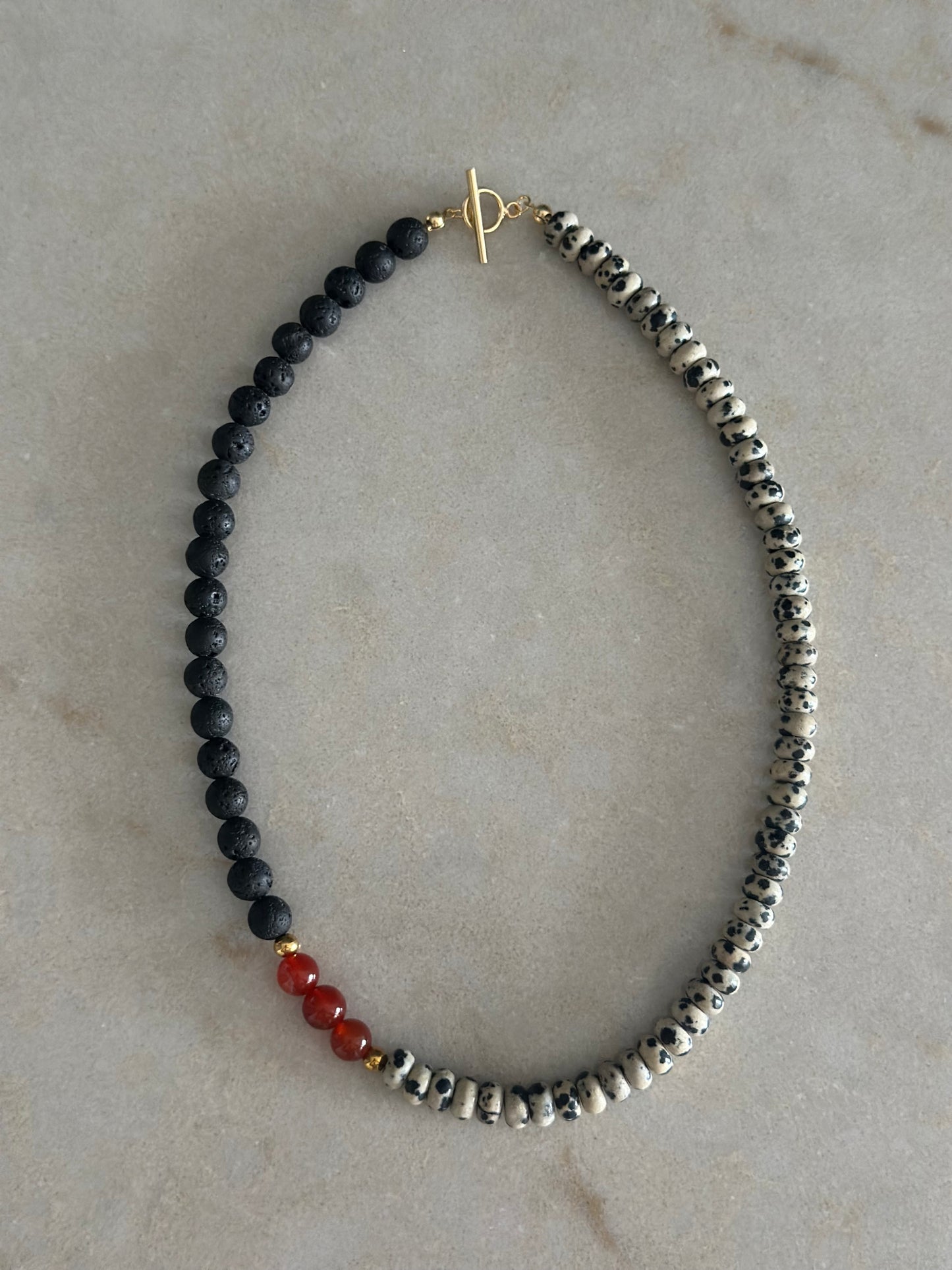 Dalmatian Rock Necklace