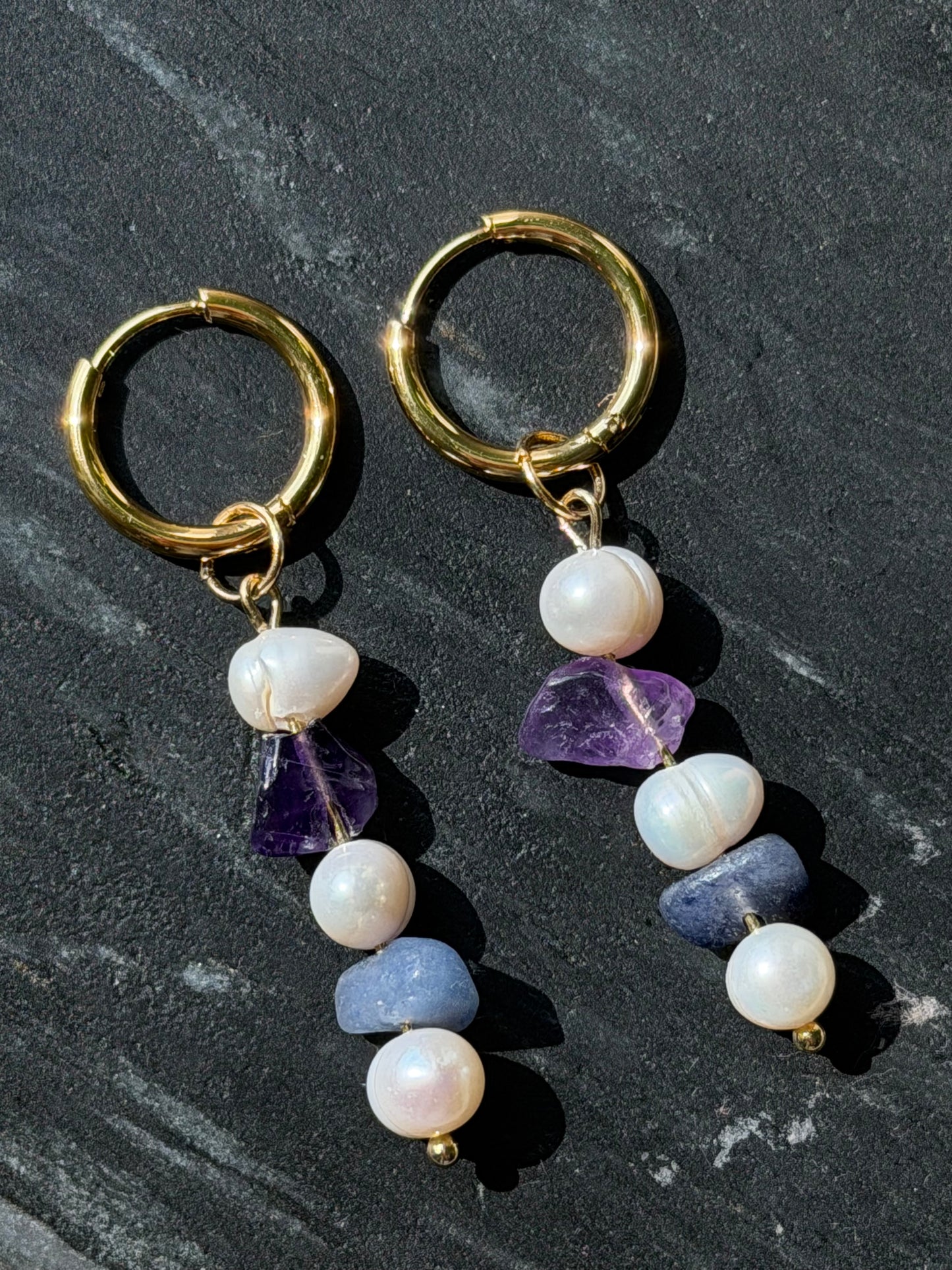Purple Sky Earrings