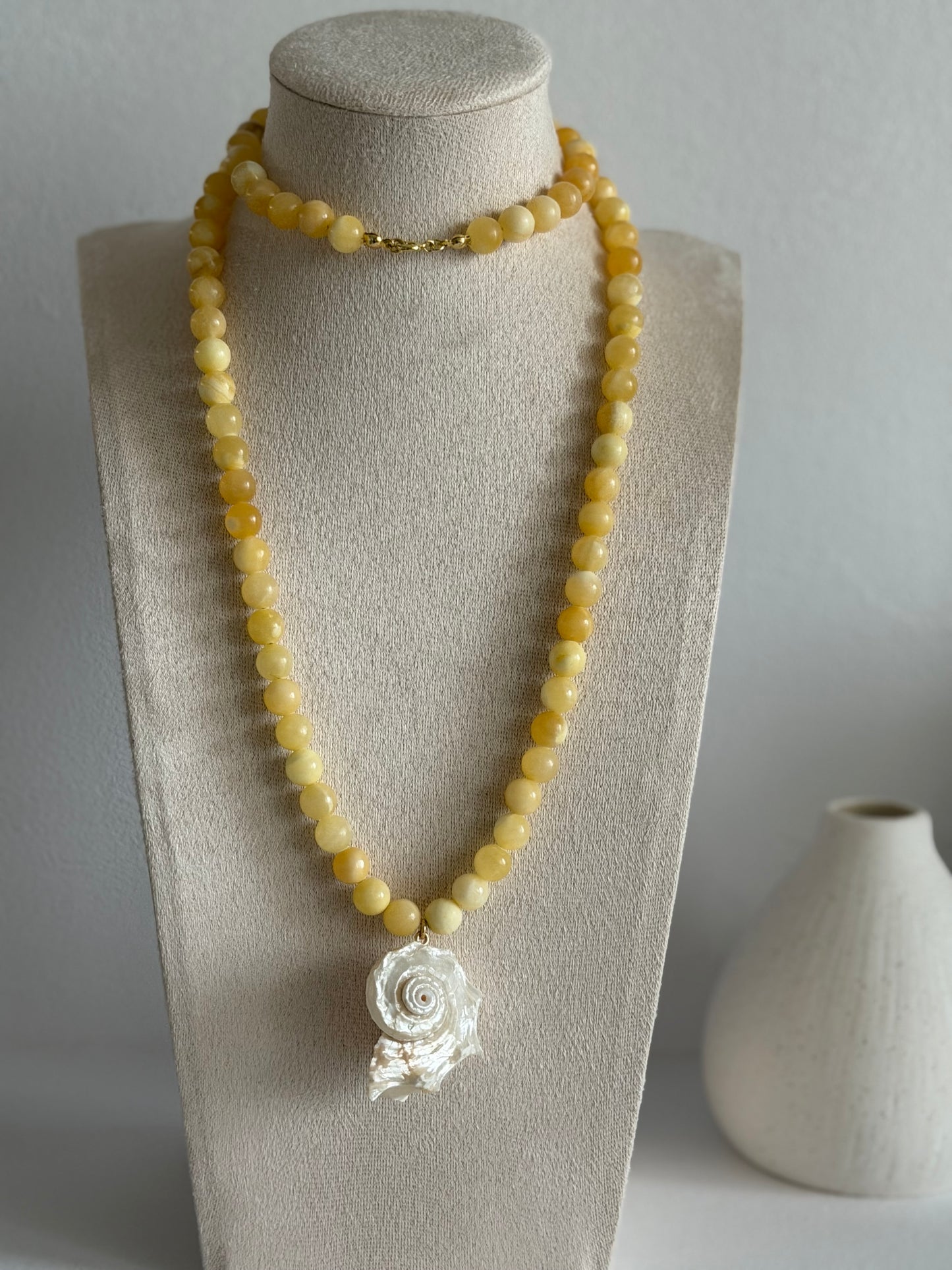 Honey Shell Necklace