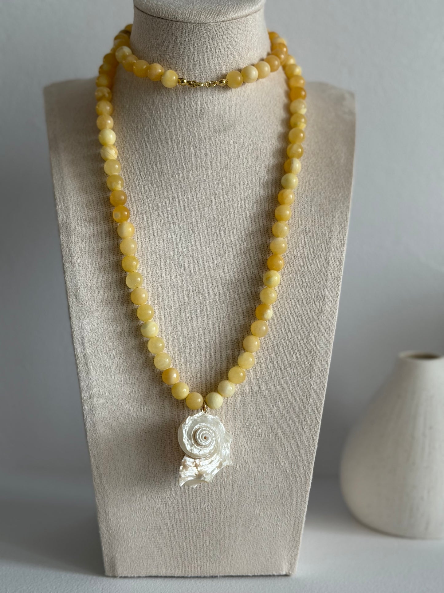 Honey Shell Necklace
