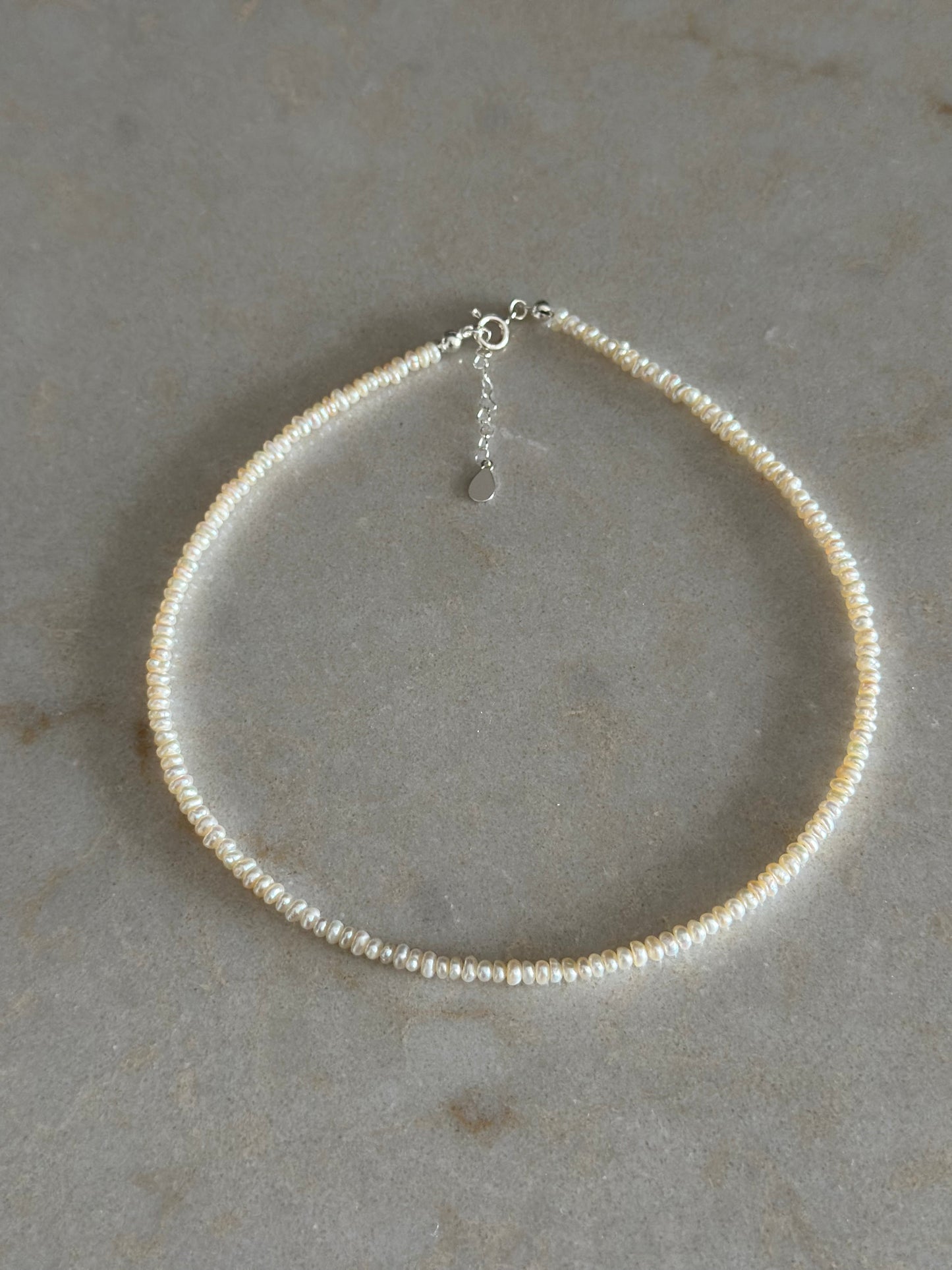 Delicate Baby Pearl Necklace