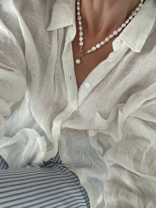 Perfectly Imperfect Bold Pearl Chain