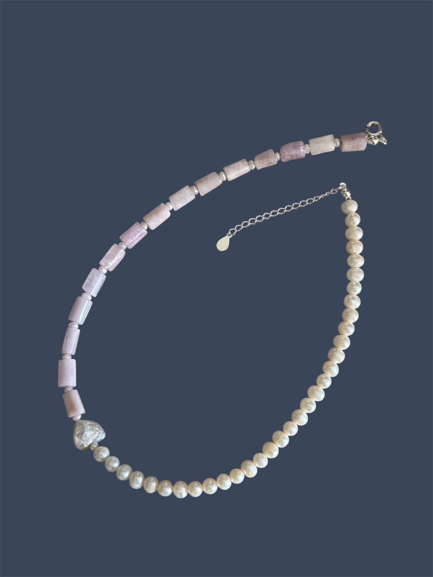 Pearl Meets Pink Necklace