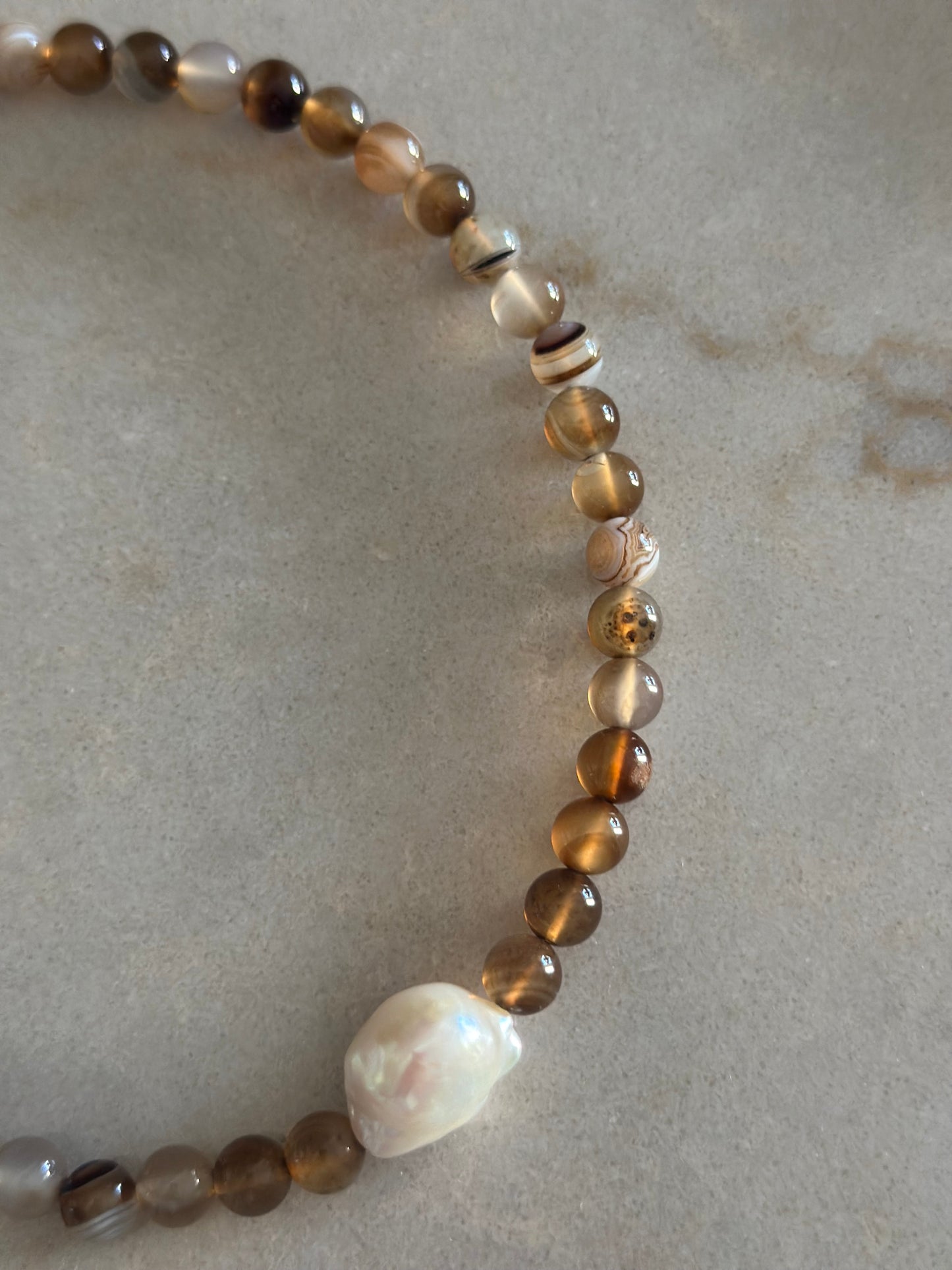 Cortado Baroque Pearl Necklace