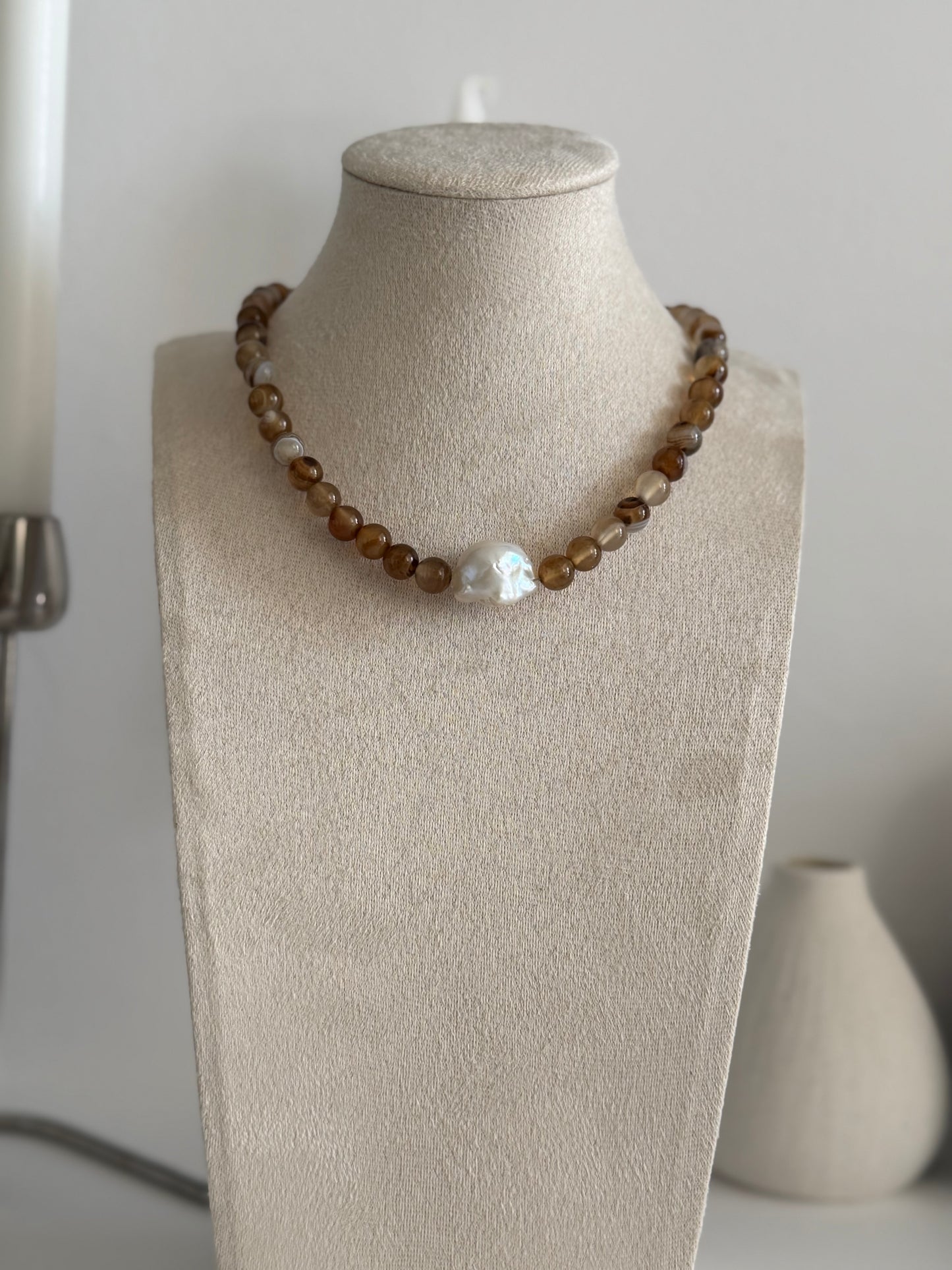 Cortado Baroque Pearl Necklace