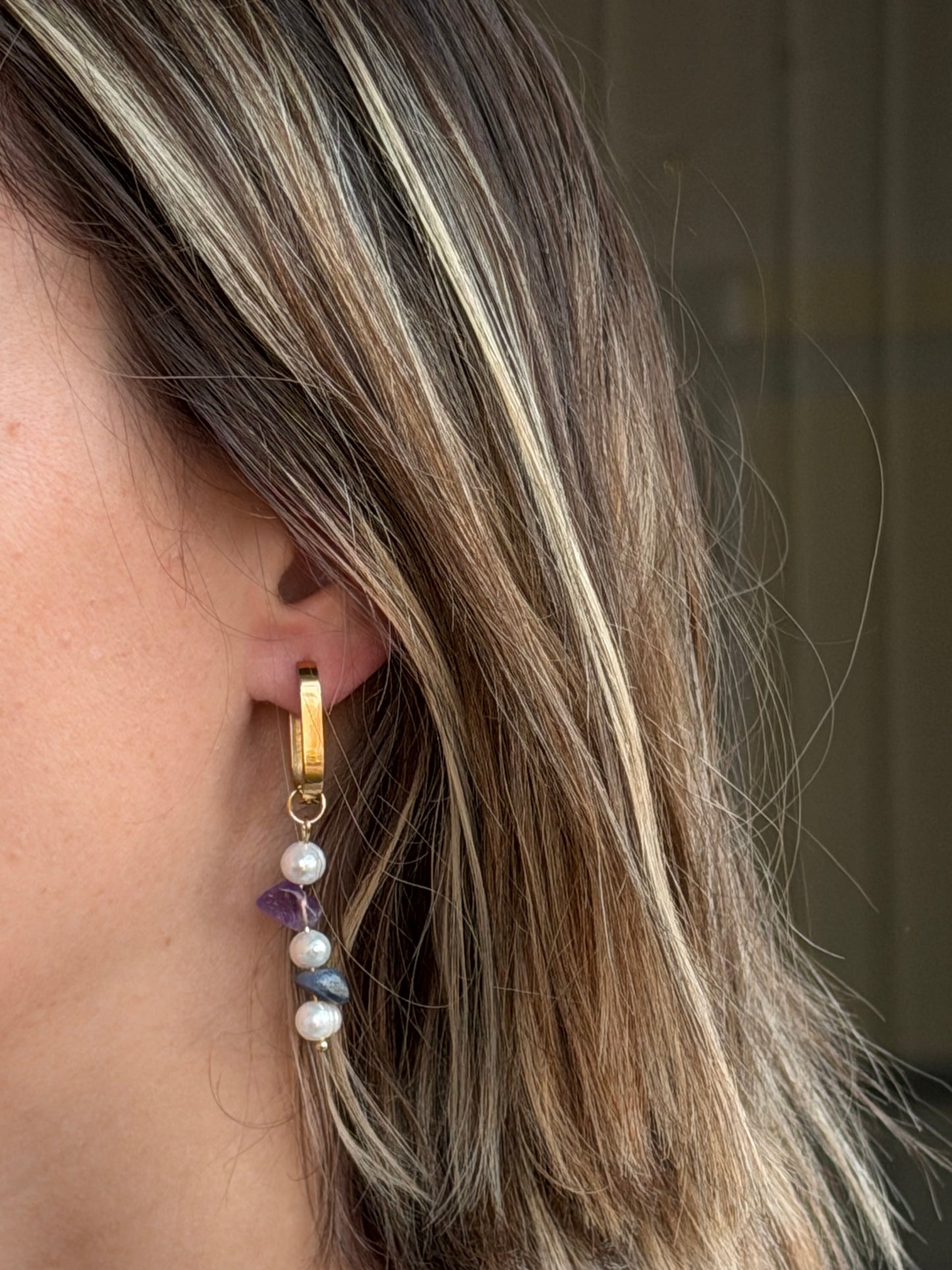 Purple Sky Earrings