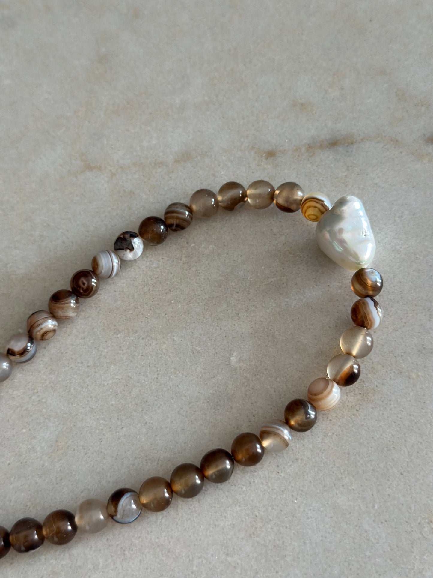 Cortado Baroque Pearl Necklace