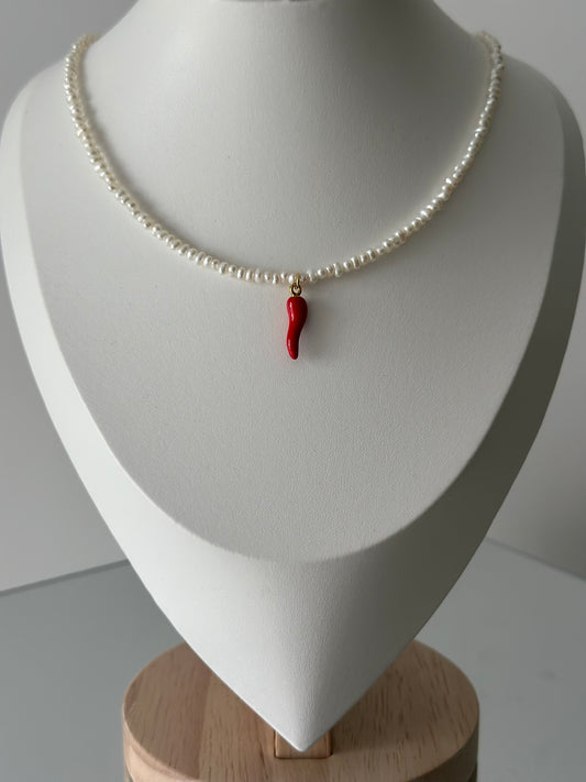 Baby Chilli Soft Pearls Necklace