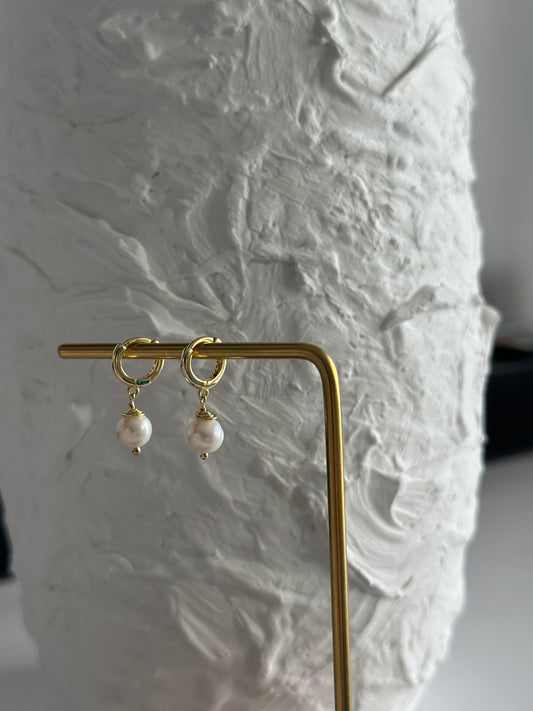 Golden Drop Earrings