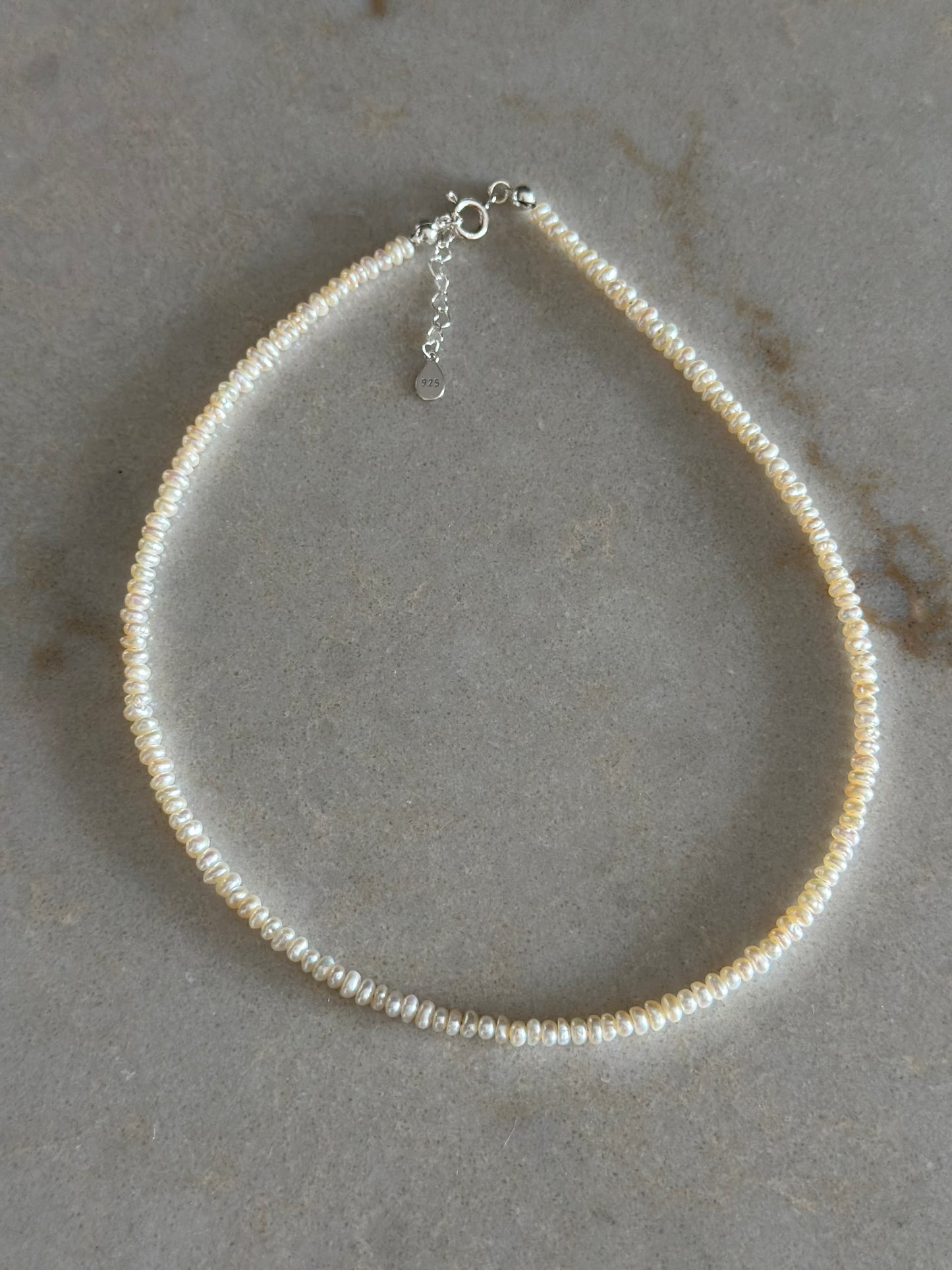 Delicate Baby Pearl Necklace