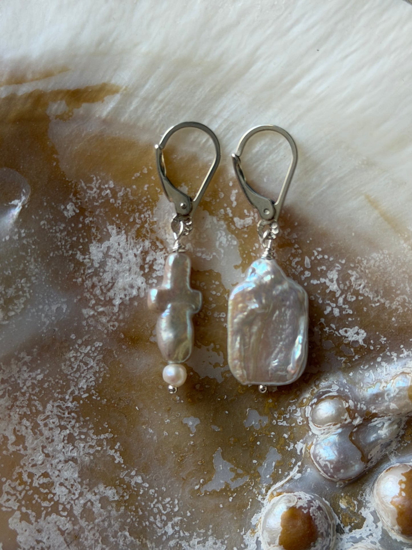 Statement Pearl Earrings