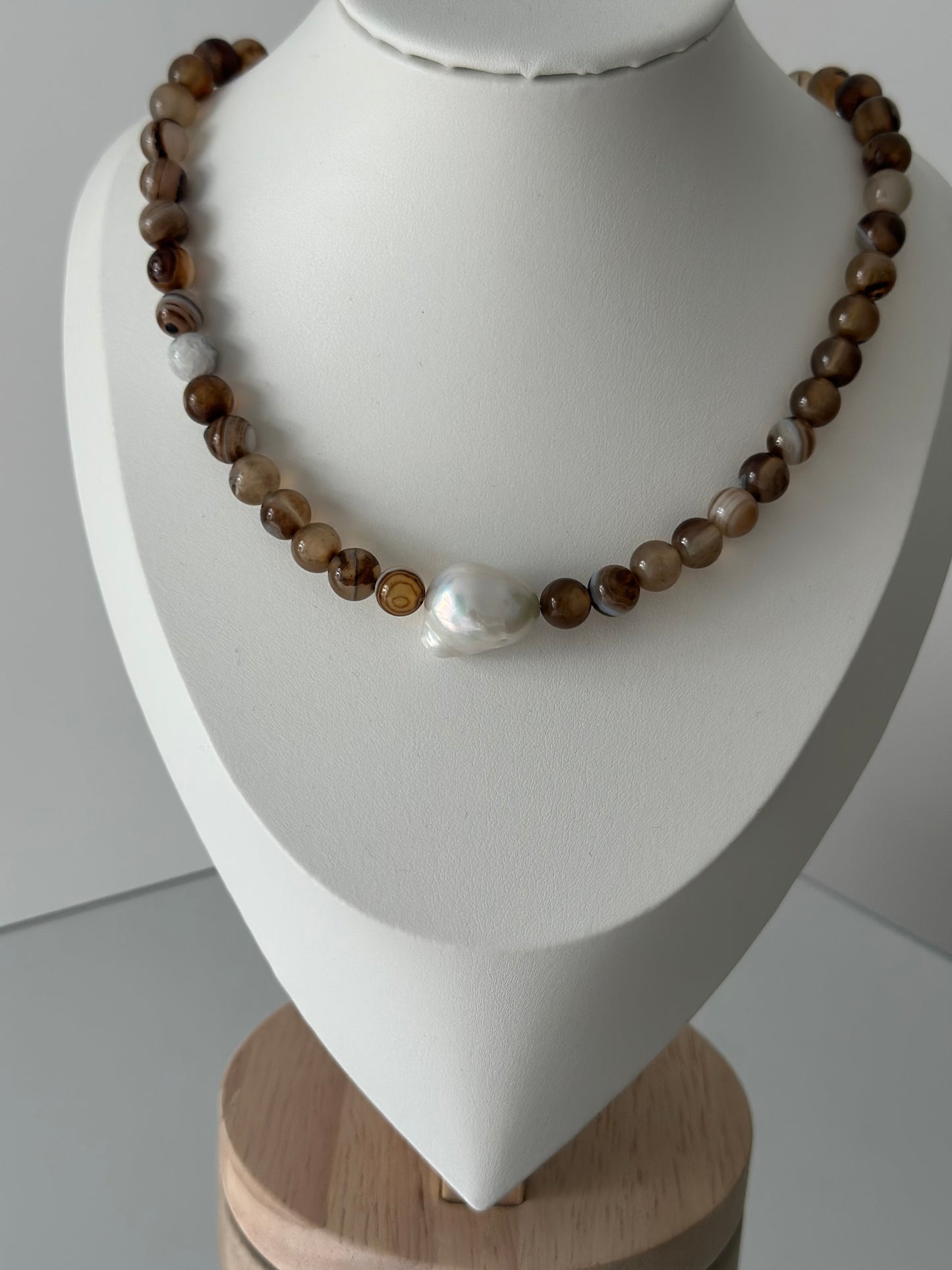 Cortado Baroque Pearl Necklace
