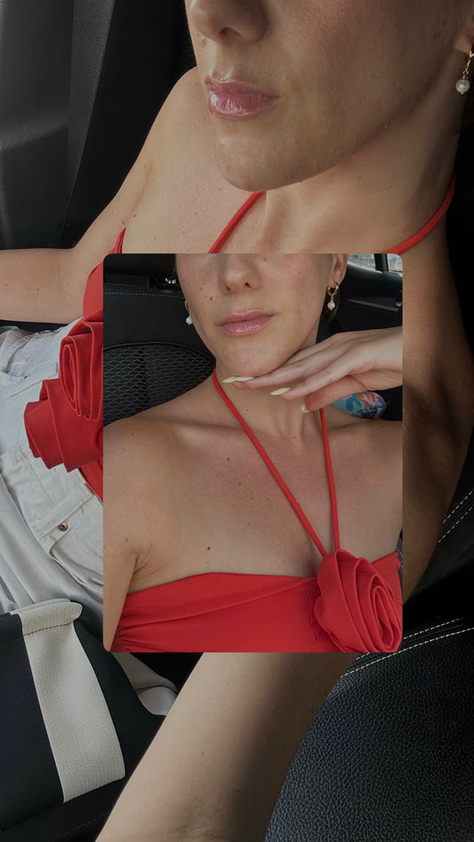 Golden Pearl Earrings