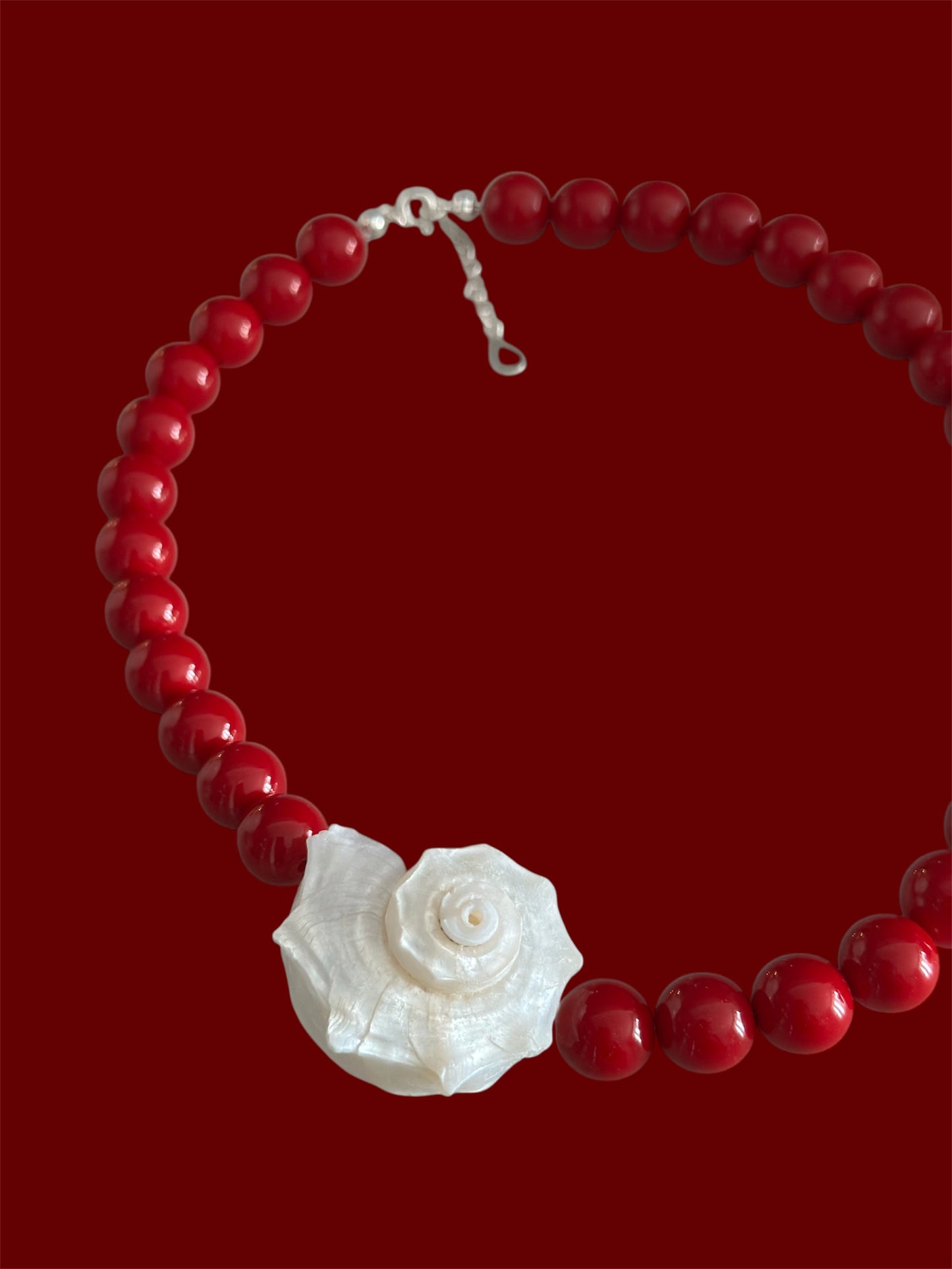 Red Shell Necklace