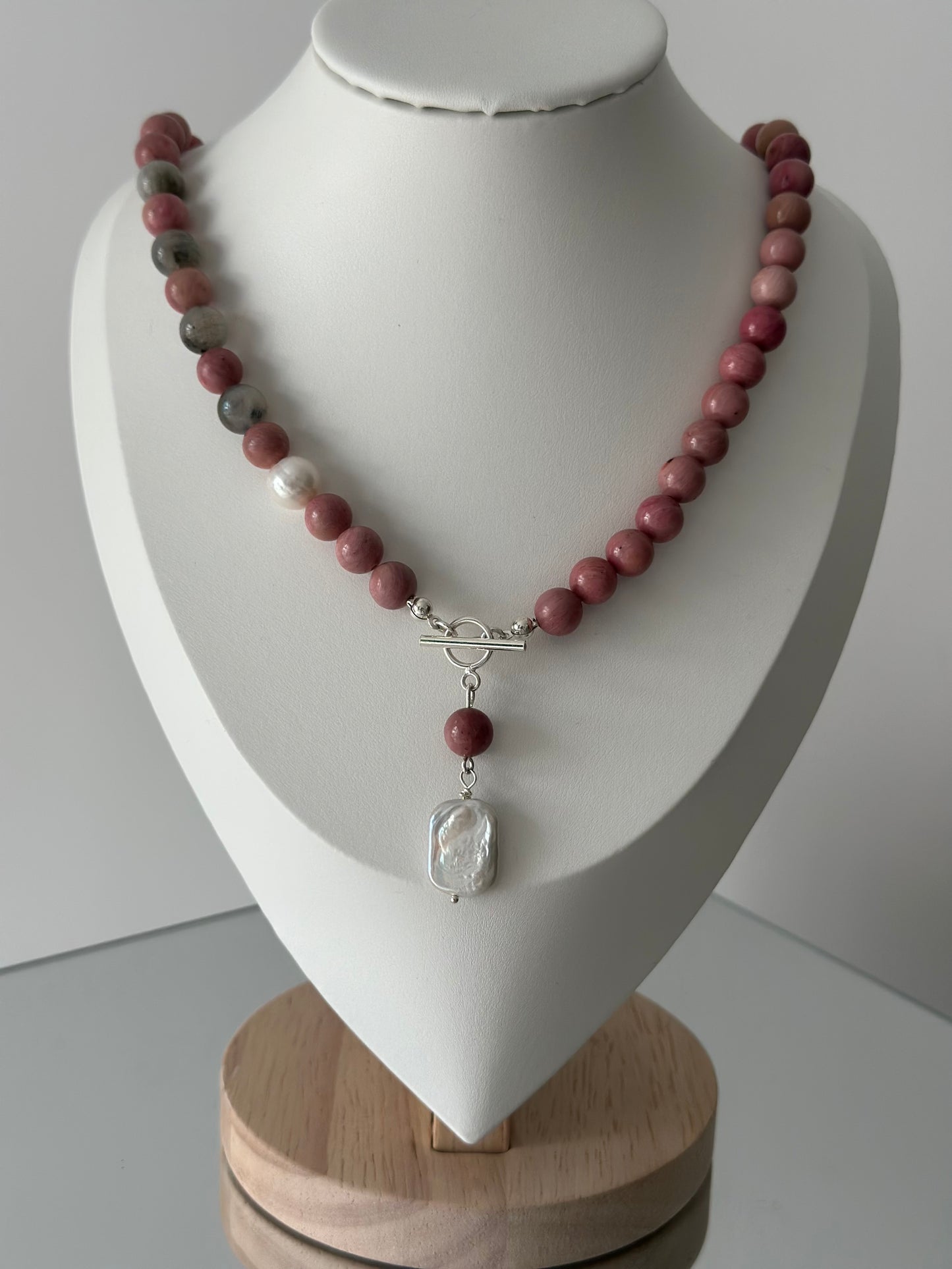 Pink Sand Pearl Necklace