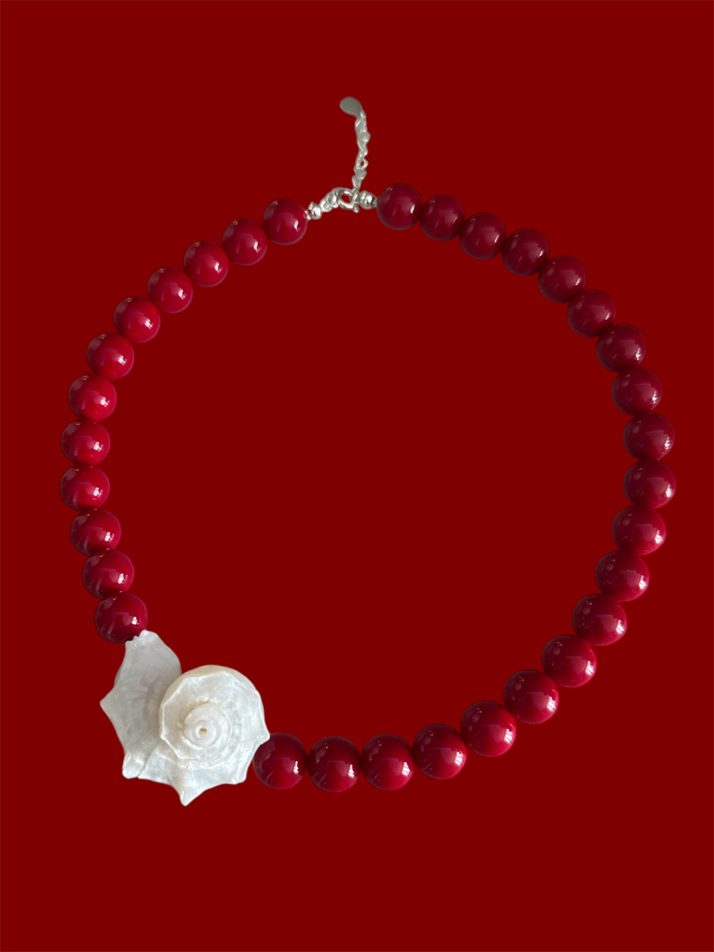 Red Shell Necklace