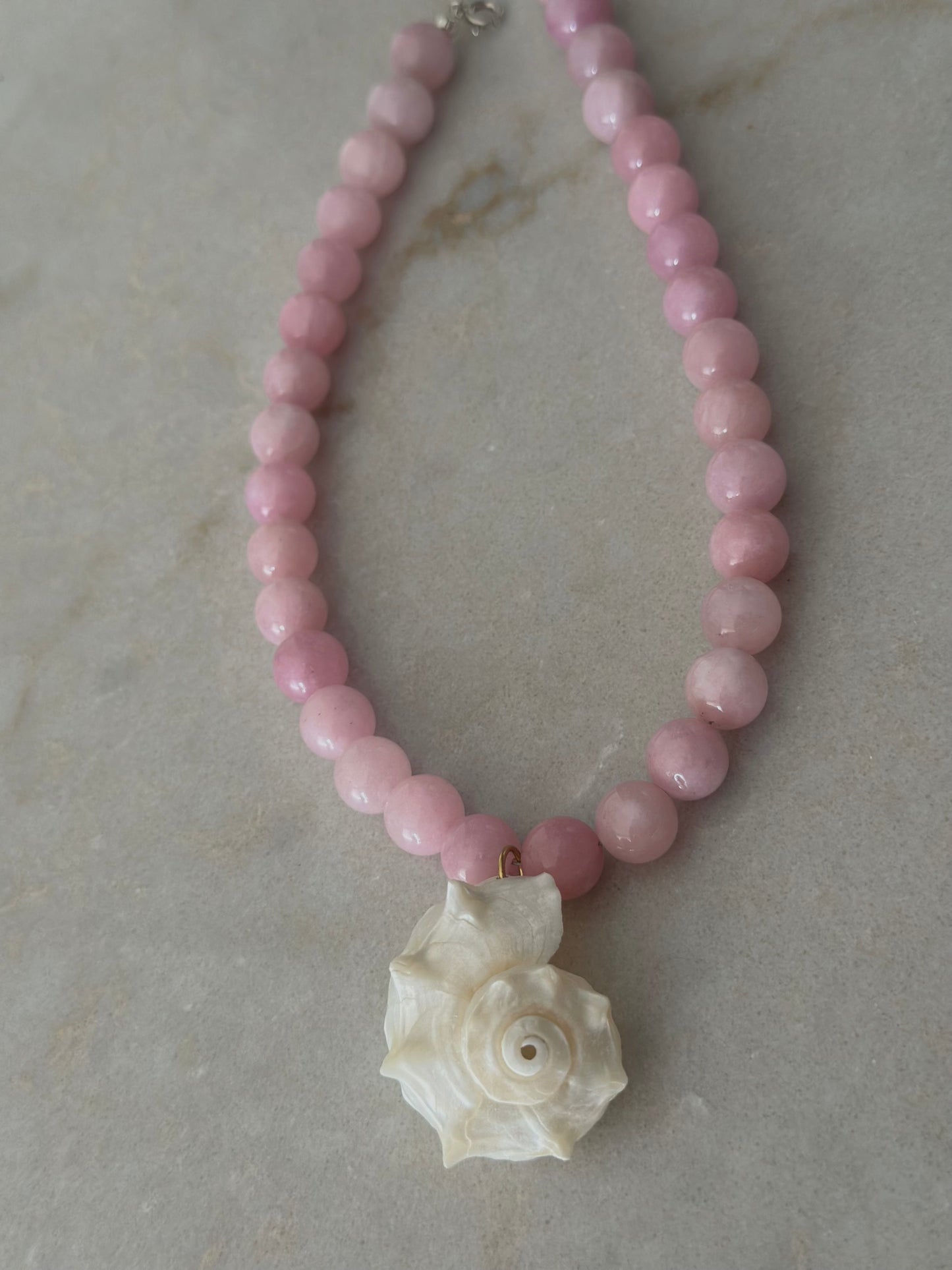 Pink Shell Necklace