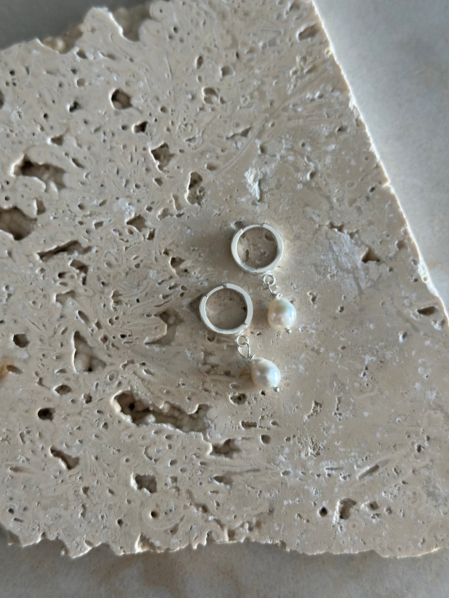 Pear Pearl Shape Earrings