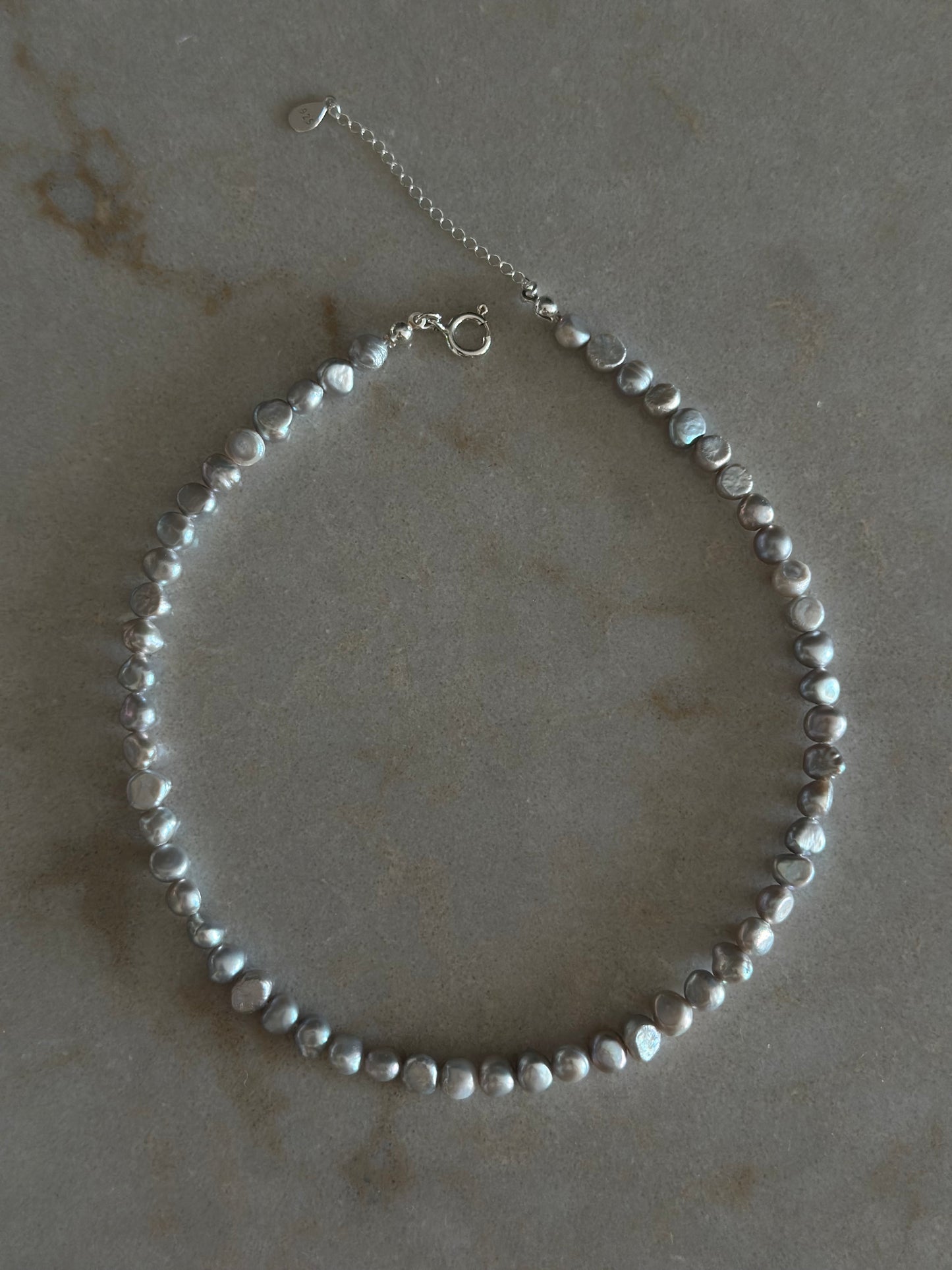 Perfectly Imperfect Pearl Necklace