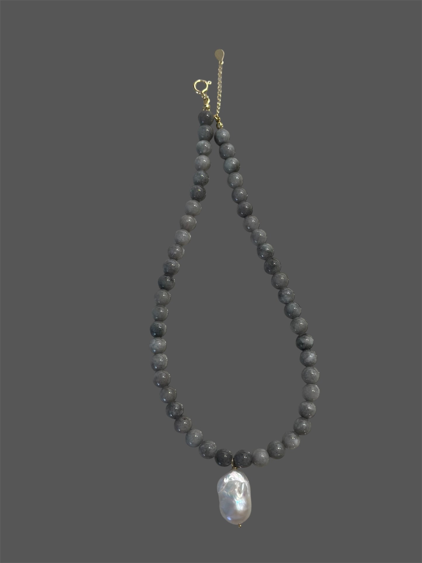 Fall Baroque Pearl Necklace