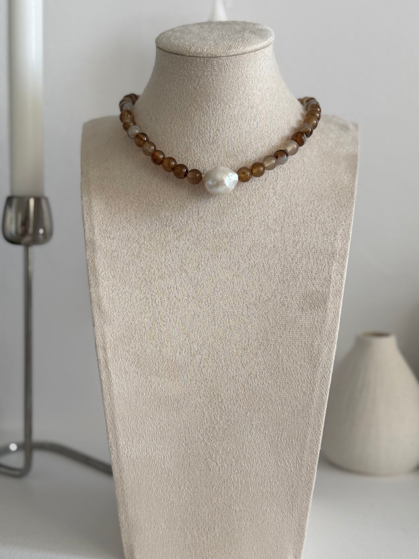 Cortado Baroque Pearl Necklace