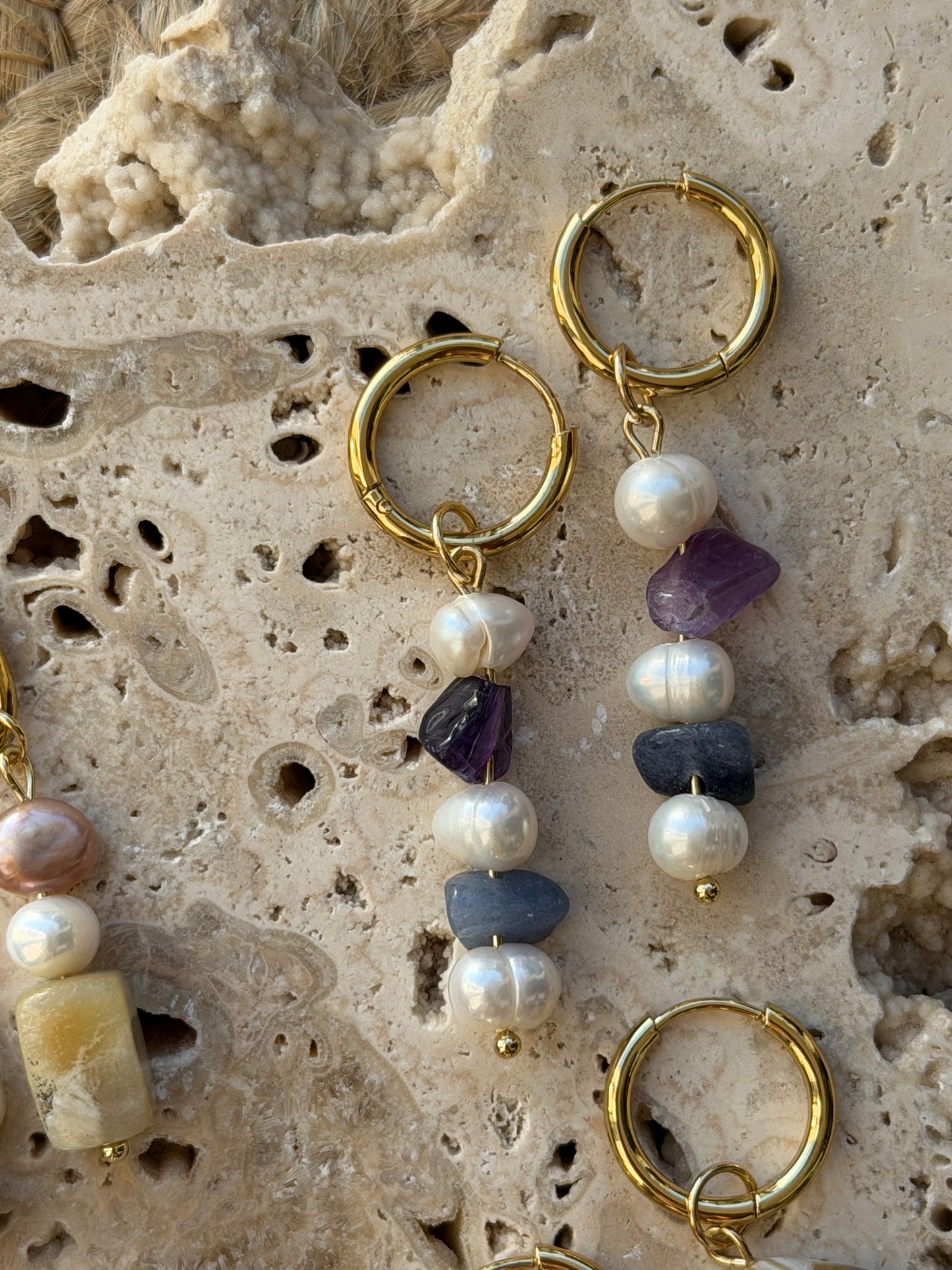 Purple Sky Earrings