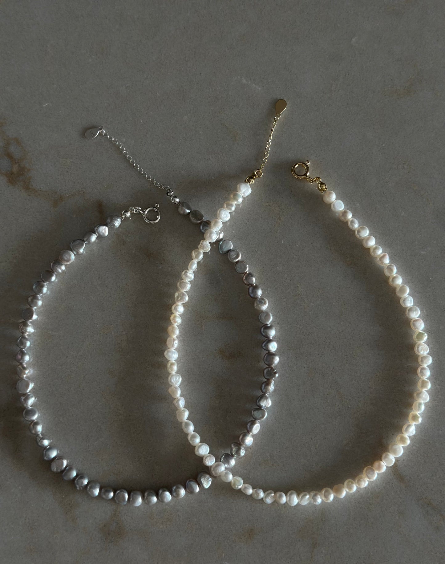 Perfectly Imperfect Pearl Necklace