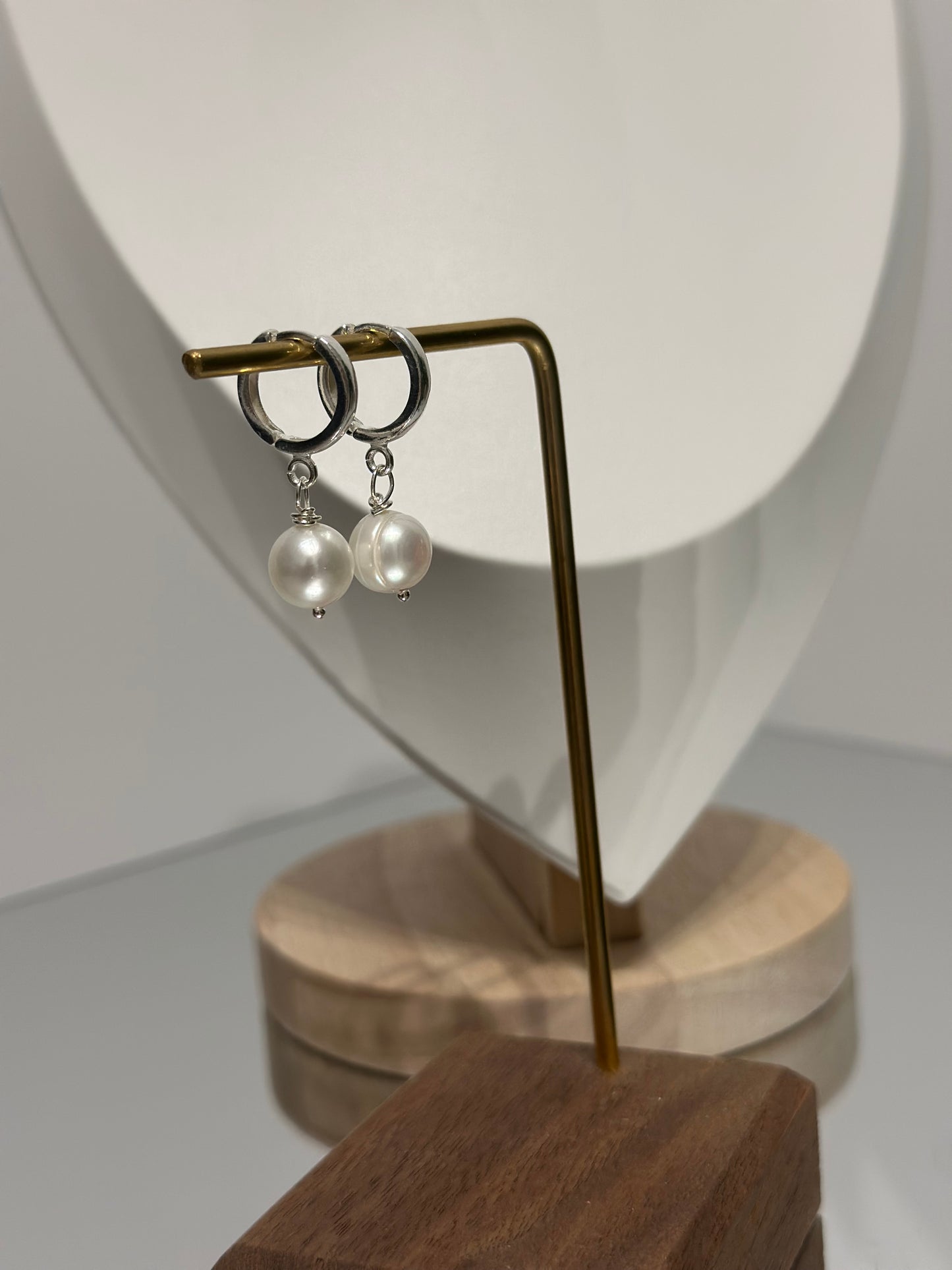 Bold Pearl Set / Set colier si cercei perle de cultura