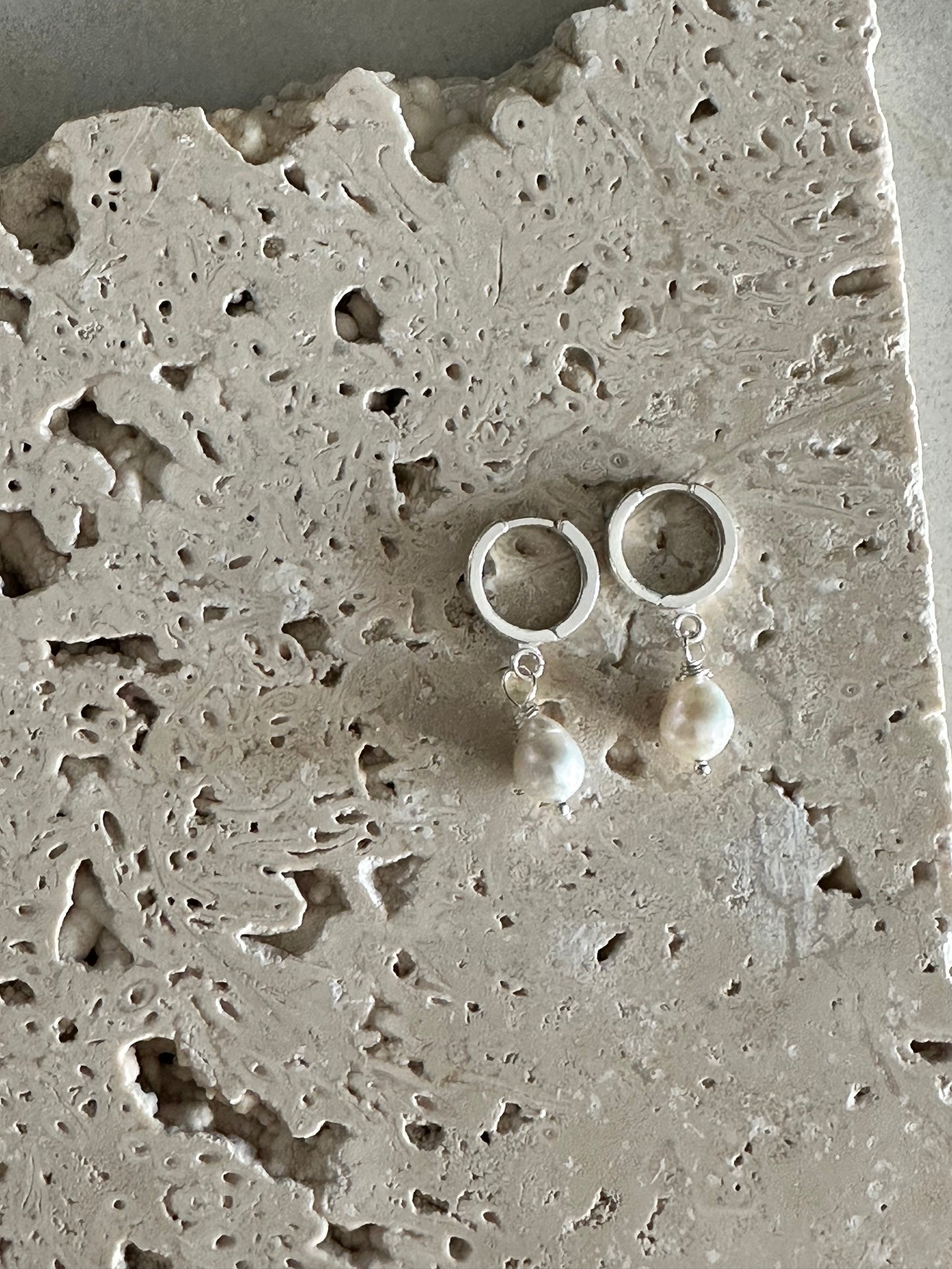 Pear Pearl Shape Earrings