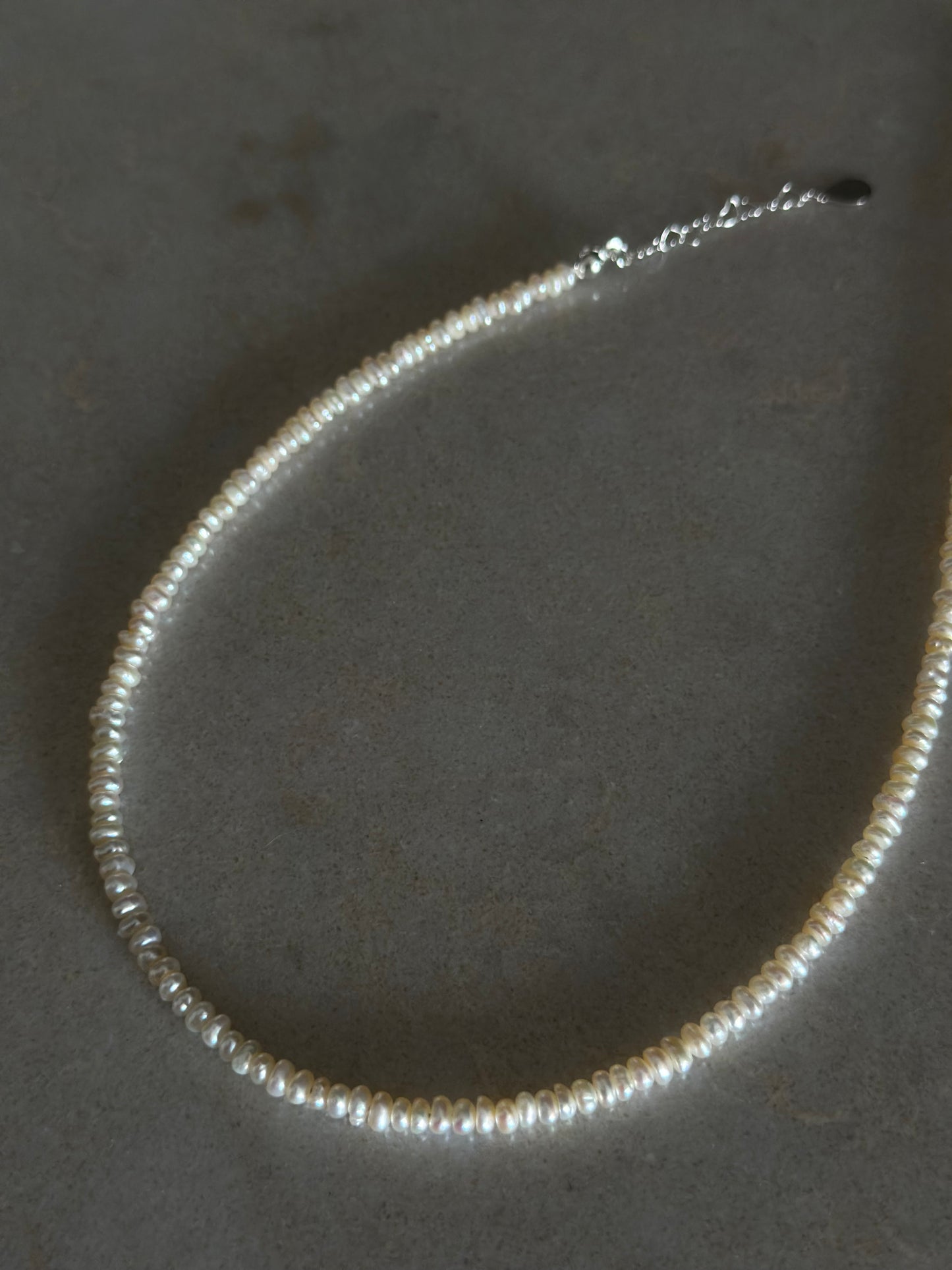 Delicate Baby Pearl Necklace