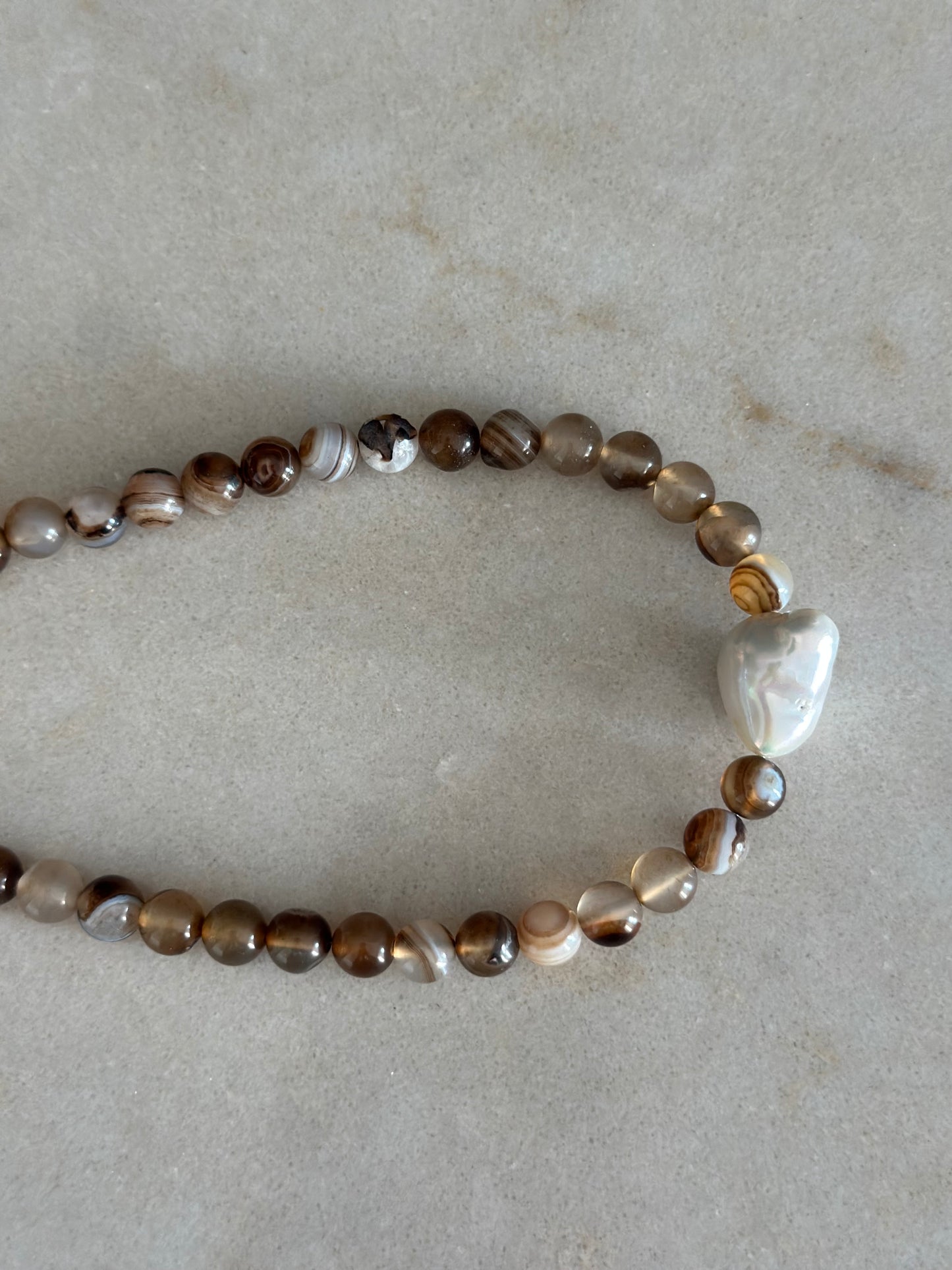 Cortado Baroque Pearl Necklace