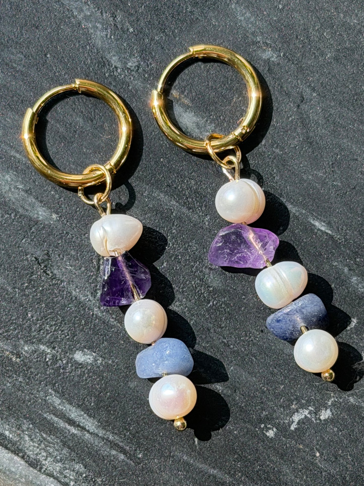 Purple Sky Earrings