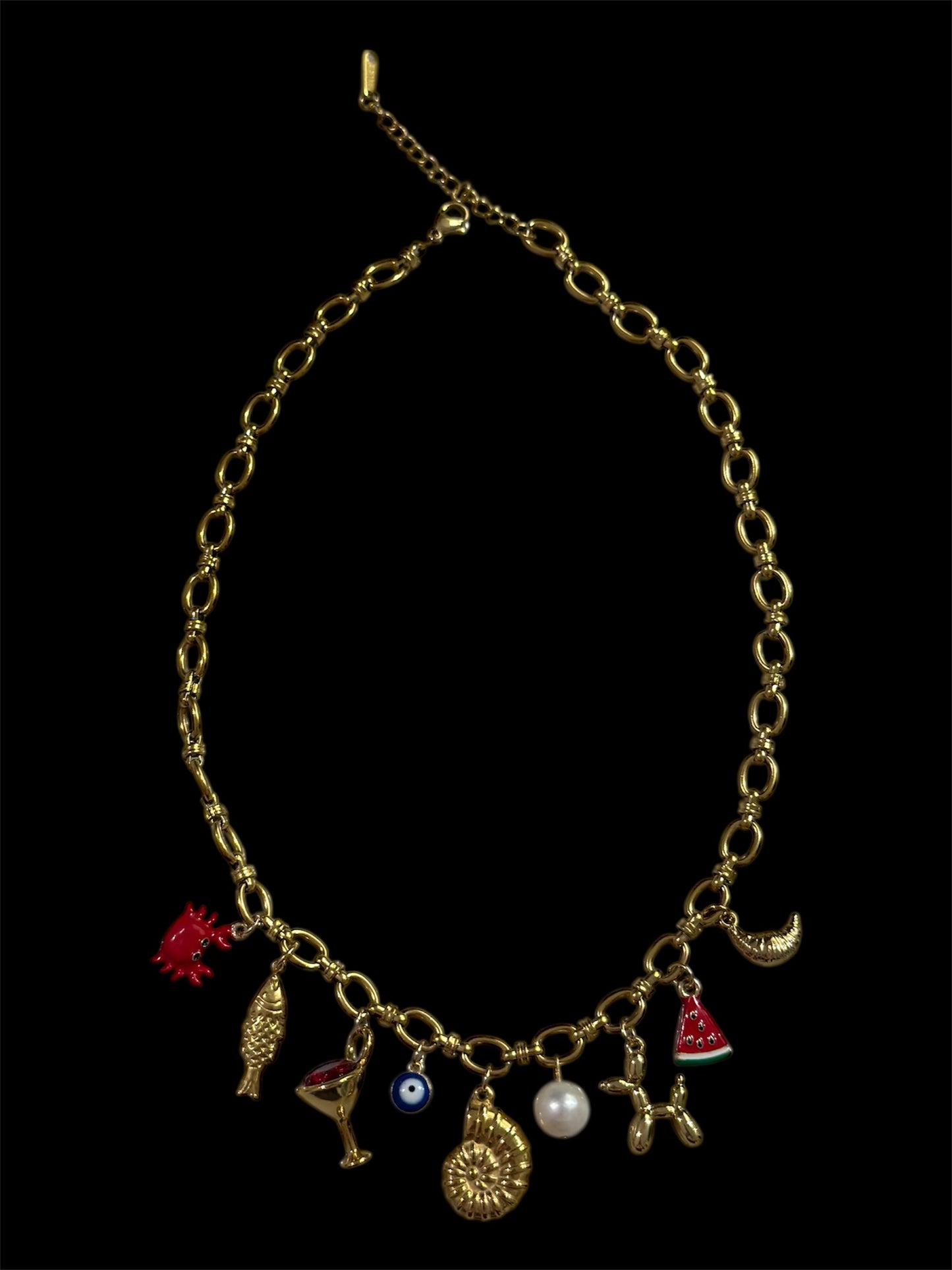 Multi-Charm Necklace