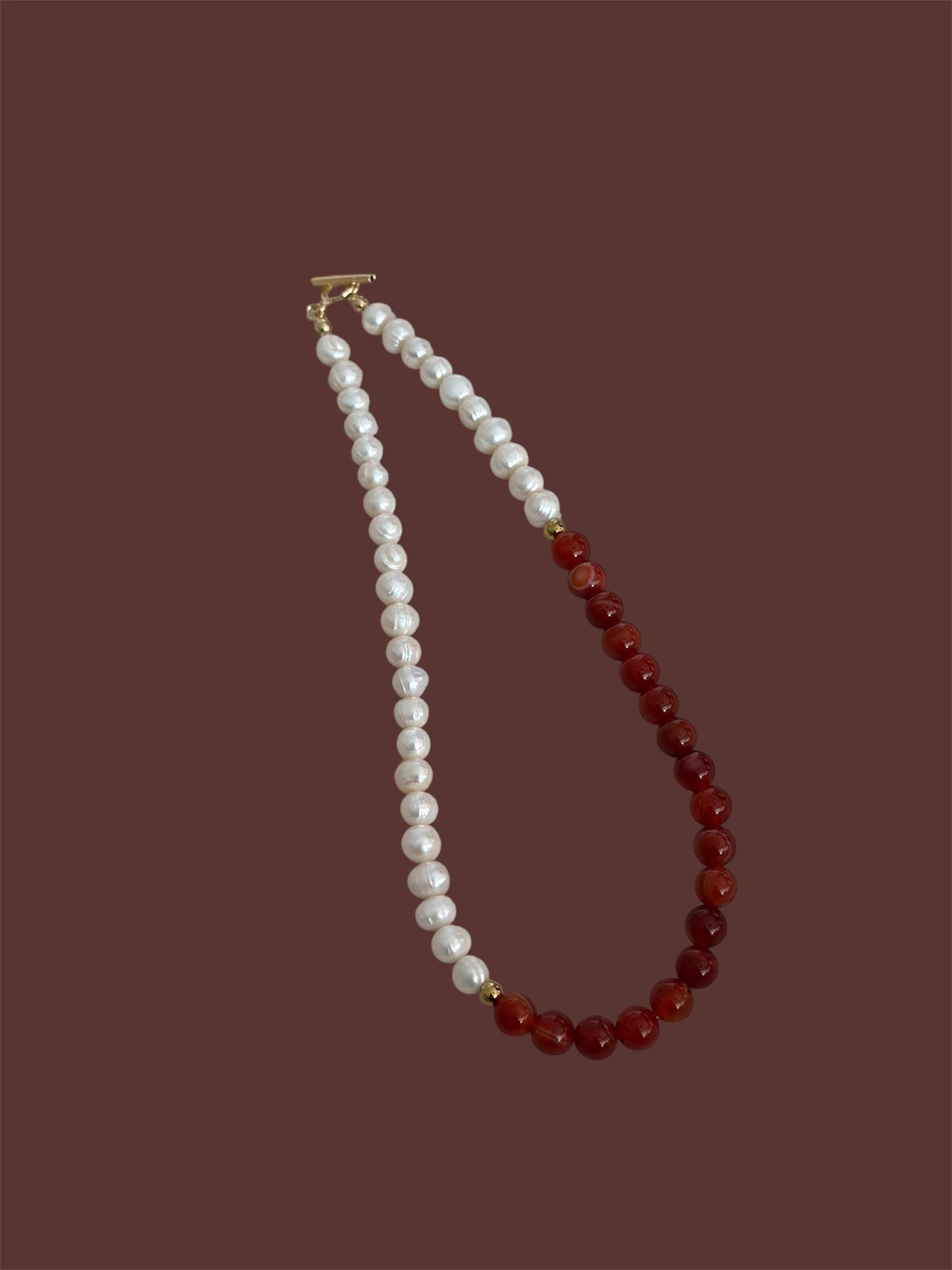 Vulcano Pearl Necklace