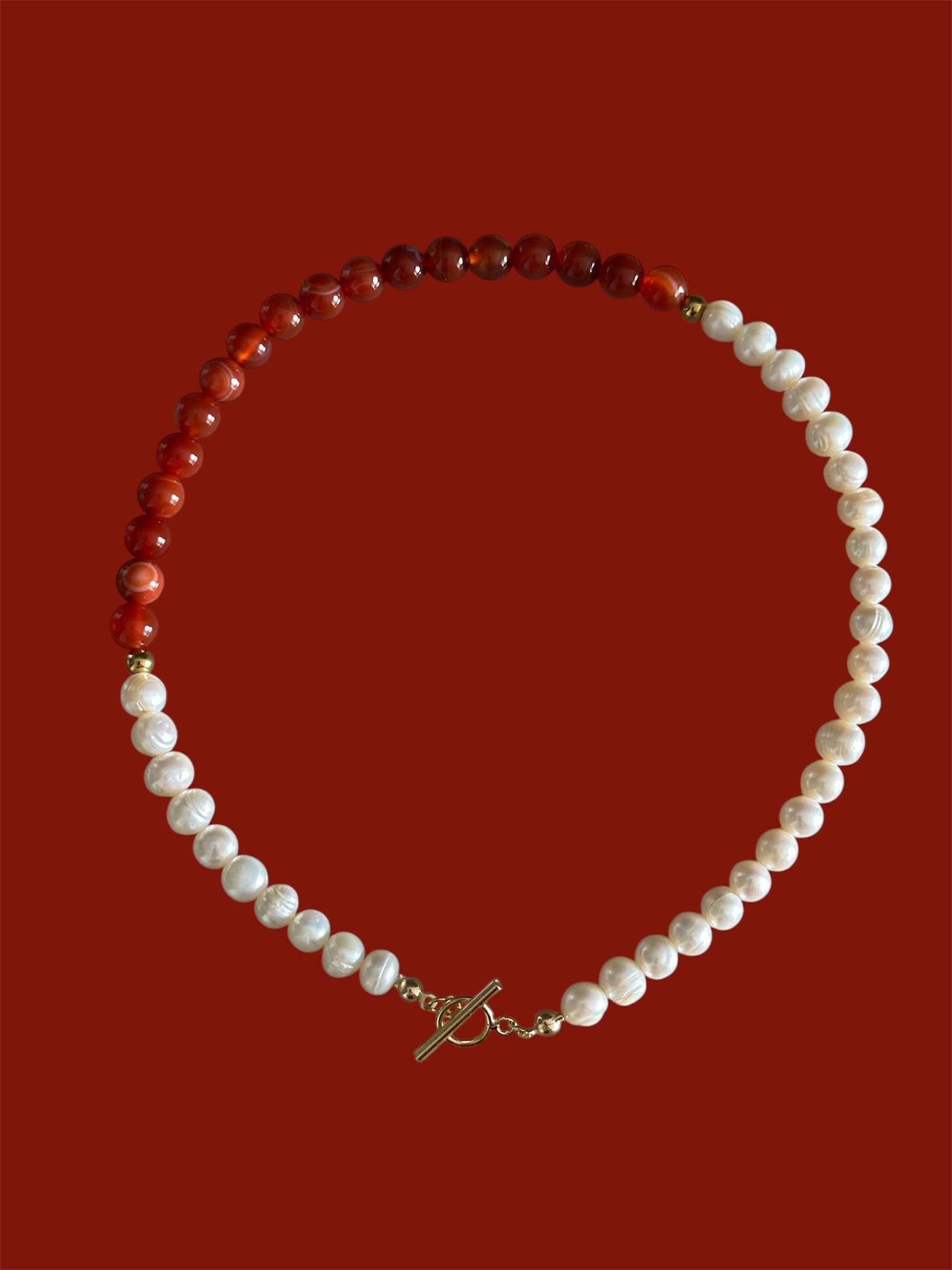 Vulcano Pearl Necklace