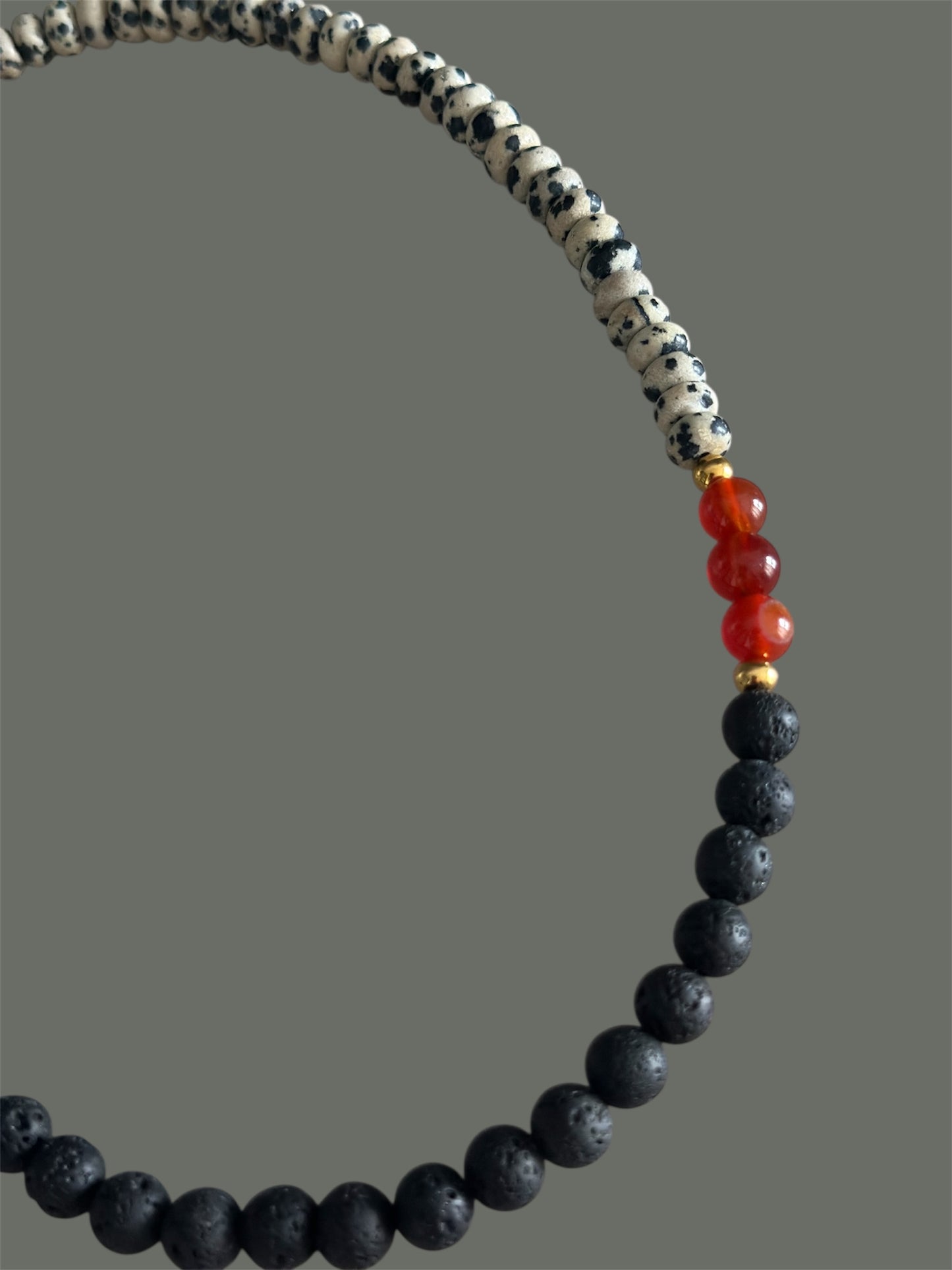 Dalmatian Rock Necklace