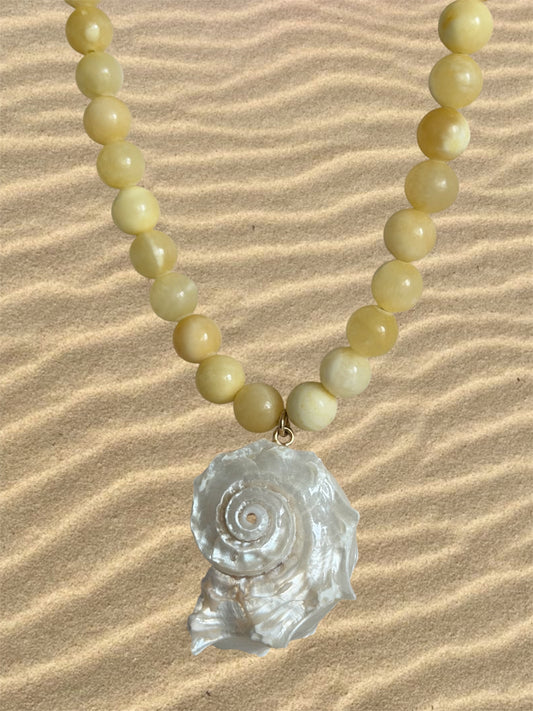 Honey Shell Necklace
