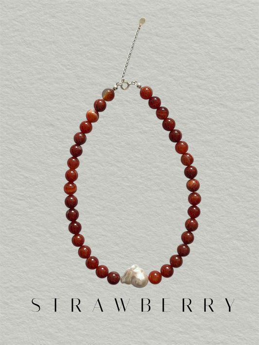 Strawberry Necklace